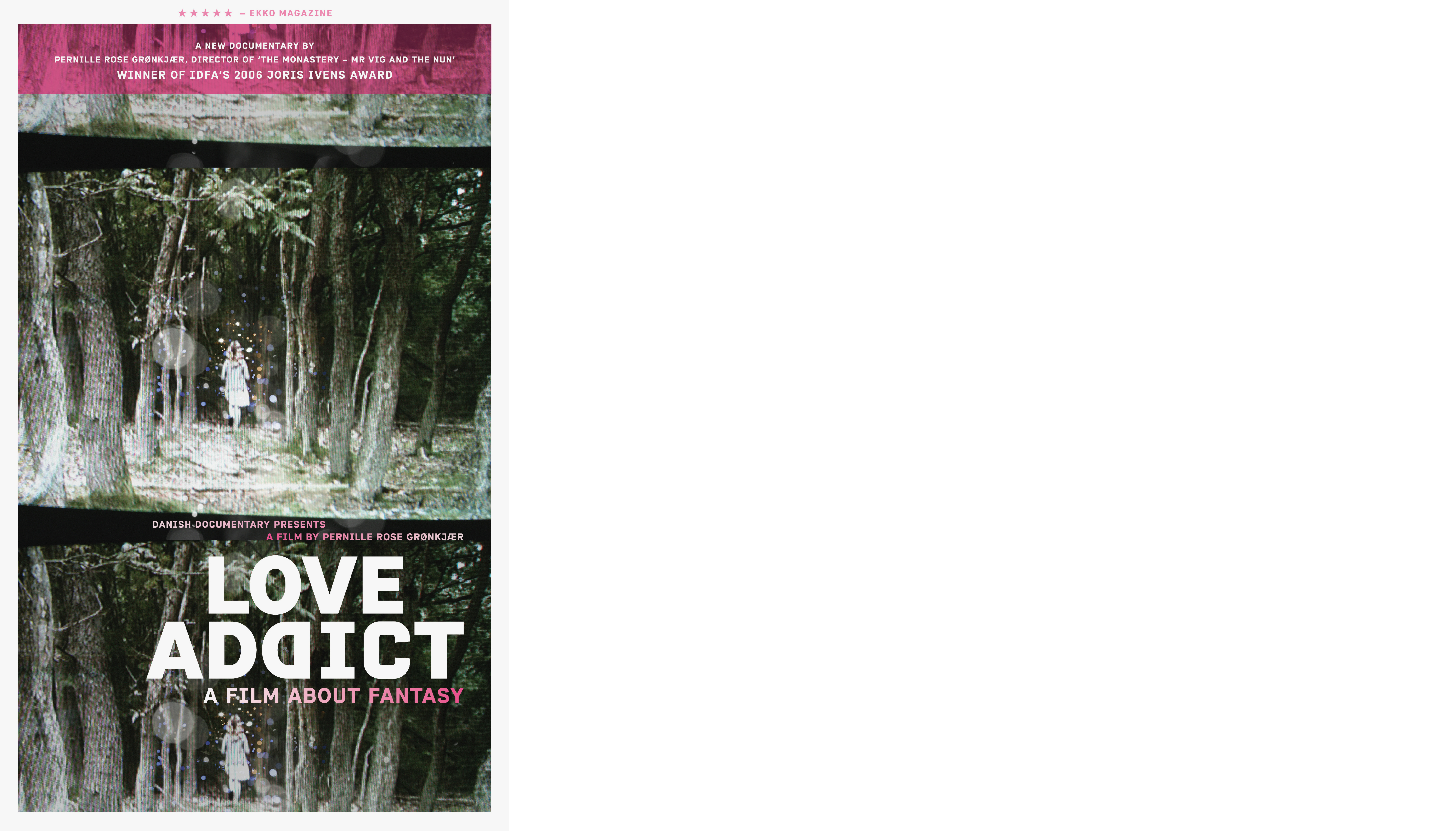 LOVE ADDICT is a film about the all-consuming obsession to obtain and arrest the love of others. The give and take between trust and neglect, dreams and delusions, pleasure and pain, sanity and insanity and the inescapable fact that in the end we all just want to love and be loved in return.&nbsp;