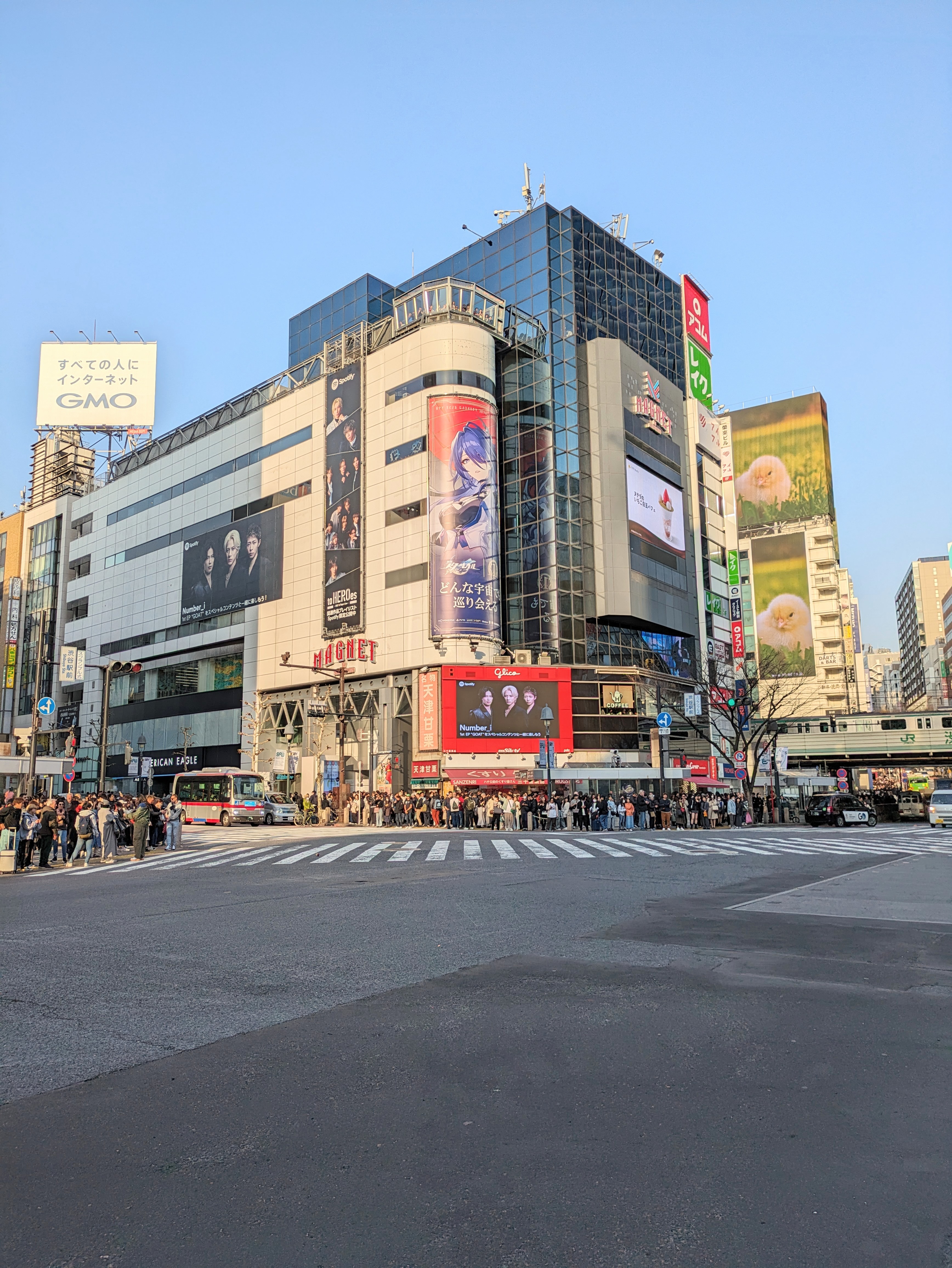 4. Cross the Shibuya scramble
