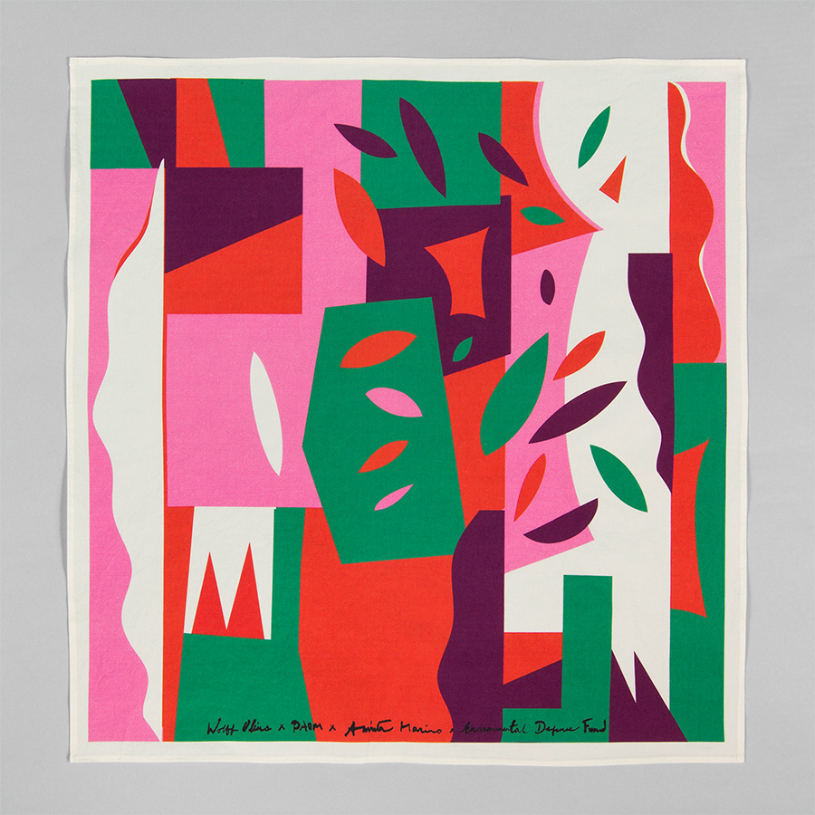 SCARF : WOLFF OLINS X PAOM COLLABORATION