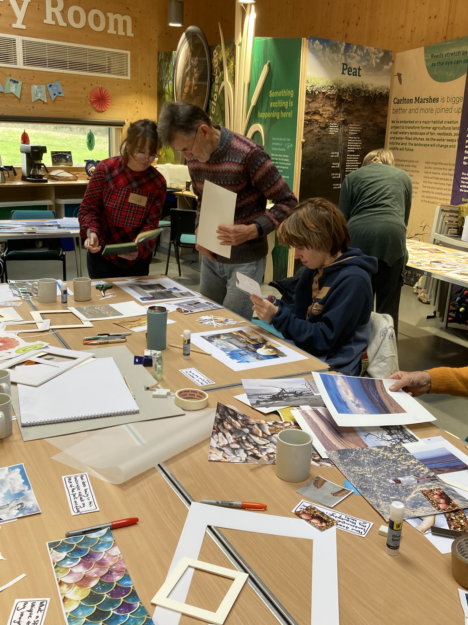 Arts based research workshop, Lowestoft, UK East Coast. For CEFAS, with Evolved research and Consulting.