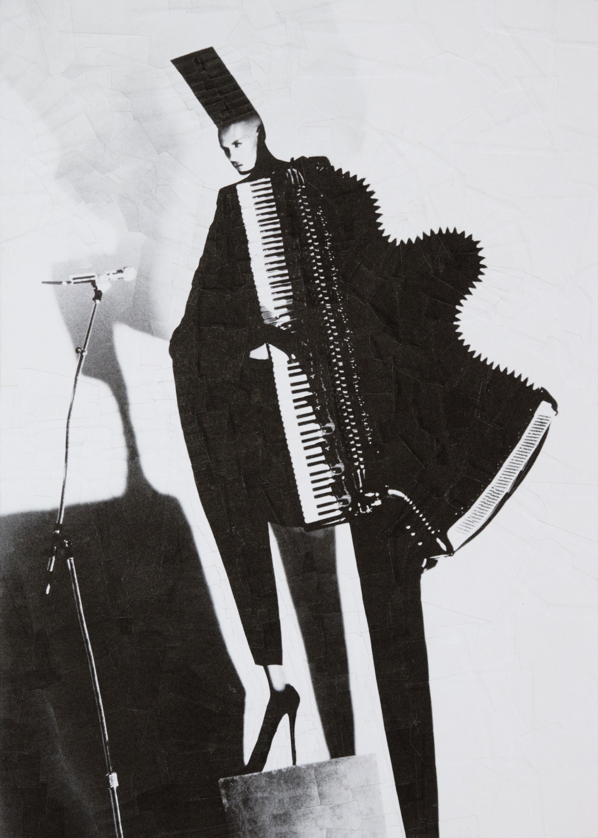 After Grace Jones and Jean-Paul Goude, I’ve seen that face before, Libertango. 2018, 8.2 x 11.6 inches