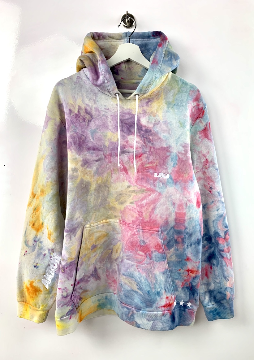 Lebron james sales tie dye hoodie