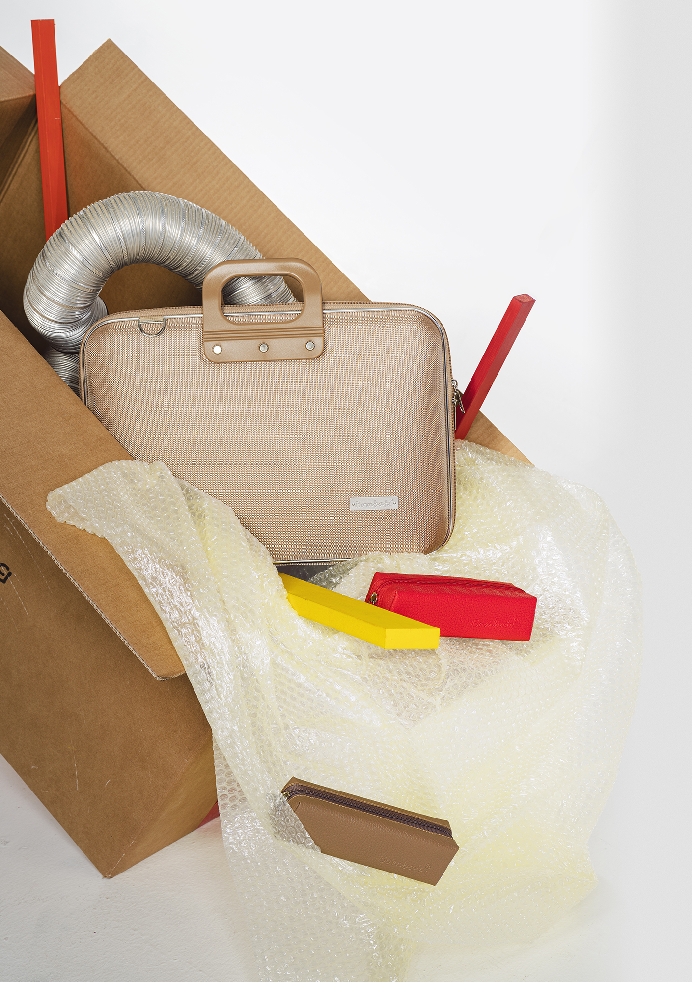 Set design e styling Bombata Bag office