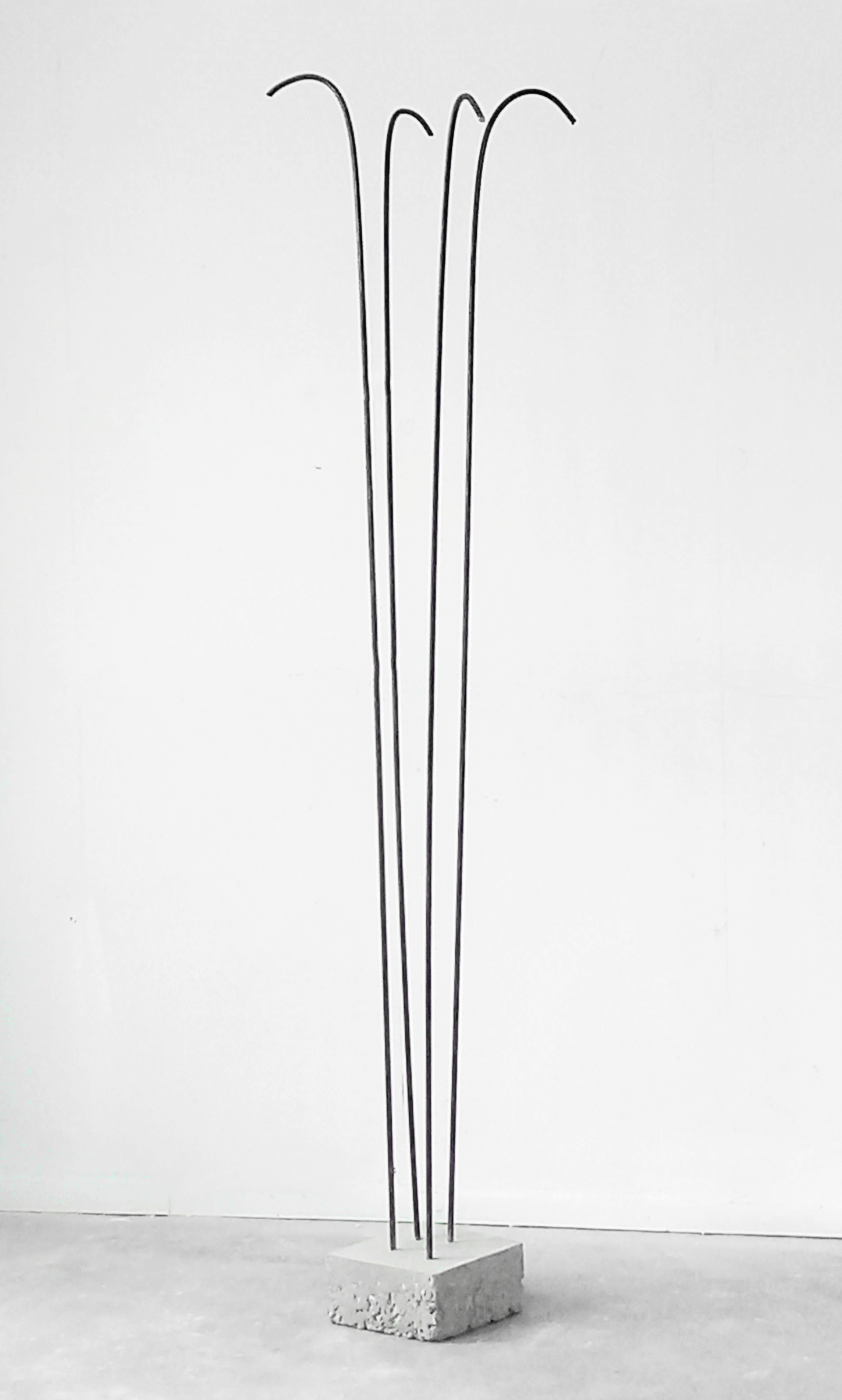 Plant / béton, fer à béton / h=208cm / 2023.