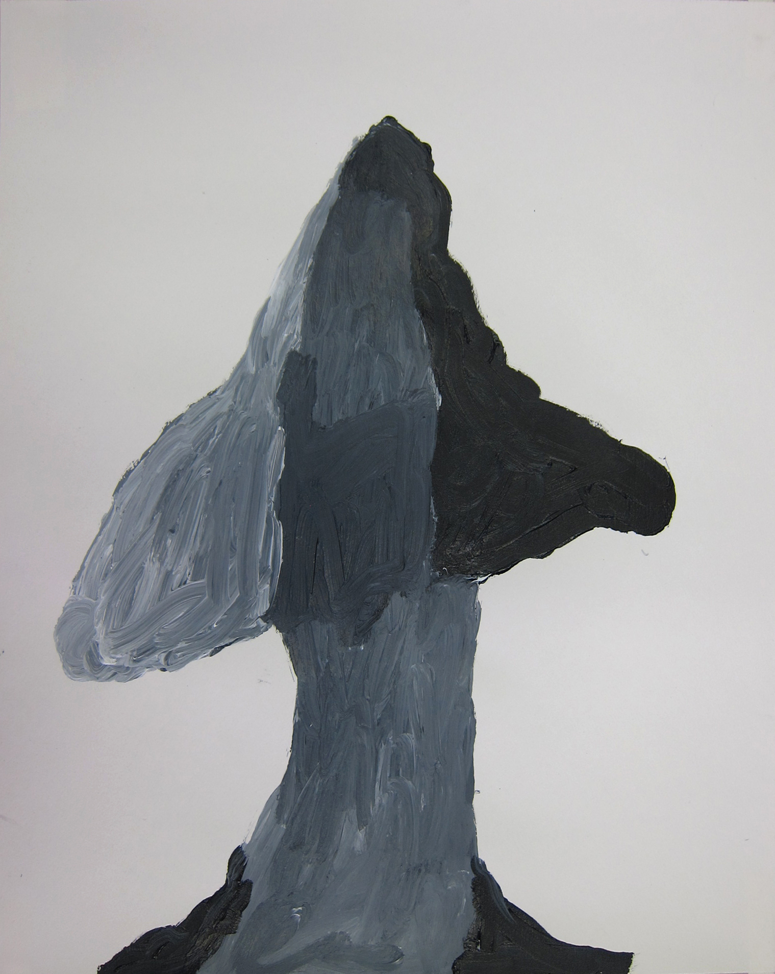 My Failed Drawings, Obliterated 13, 201117 x 14 "