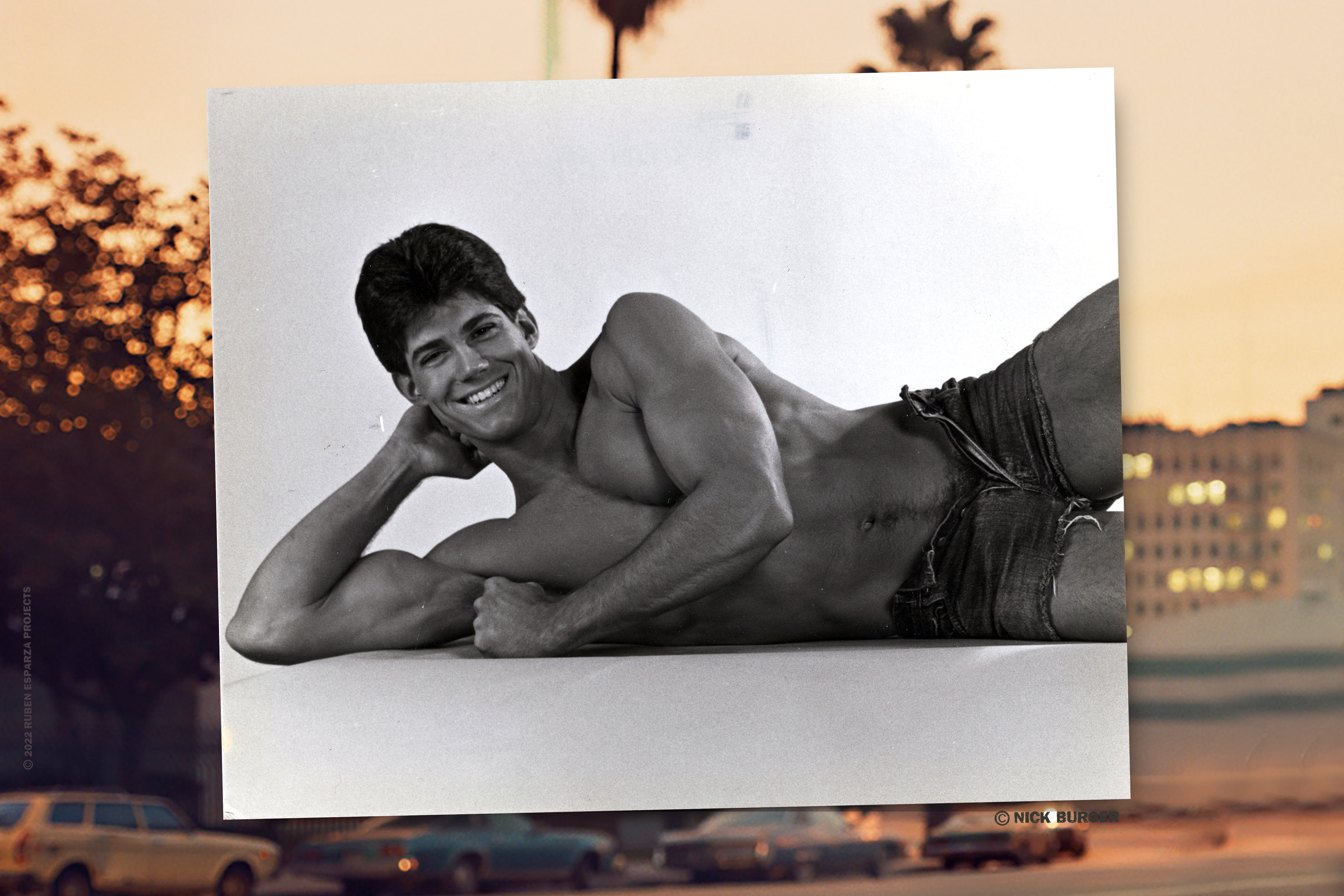 Bill, LA, 1980s ©Nick Burger