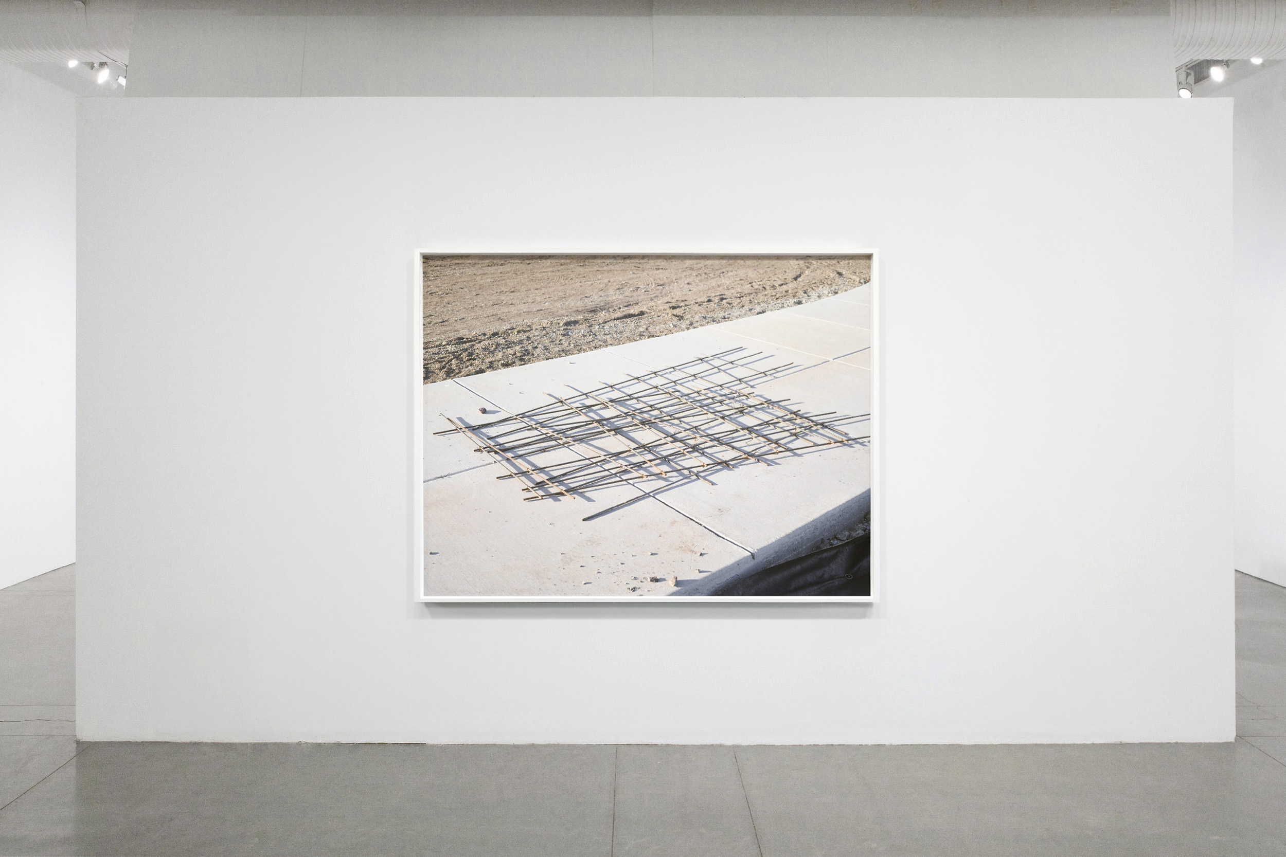 Newly-Paved Streets at Sunset, Tracy Hills, CA, 2023. 37x47” (93.9x119.3cm), archival inkjet print mounted on dibond, edition of 3 + 2 APs. From the series: Tracy Hills (2021-2024).