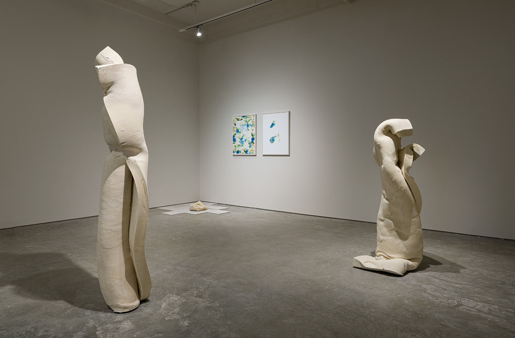 Installation view of "In Absentia," 601Artspace. Photo by Etienne Frossard.