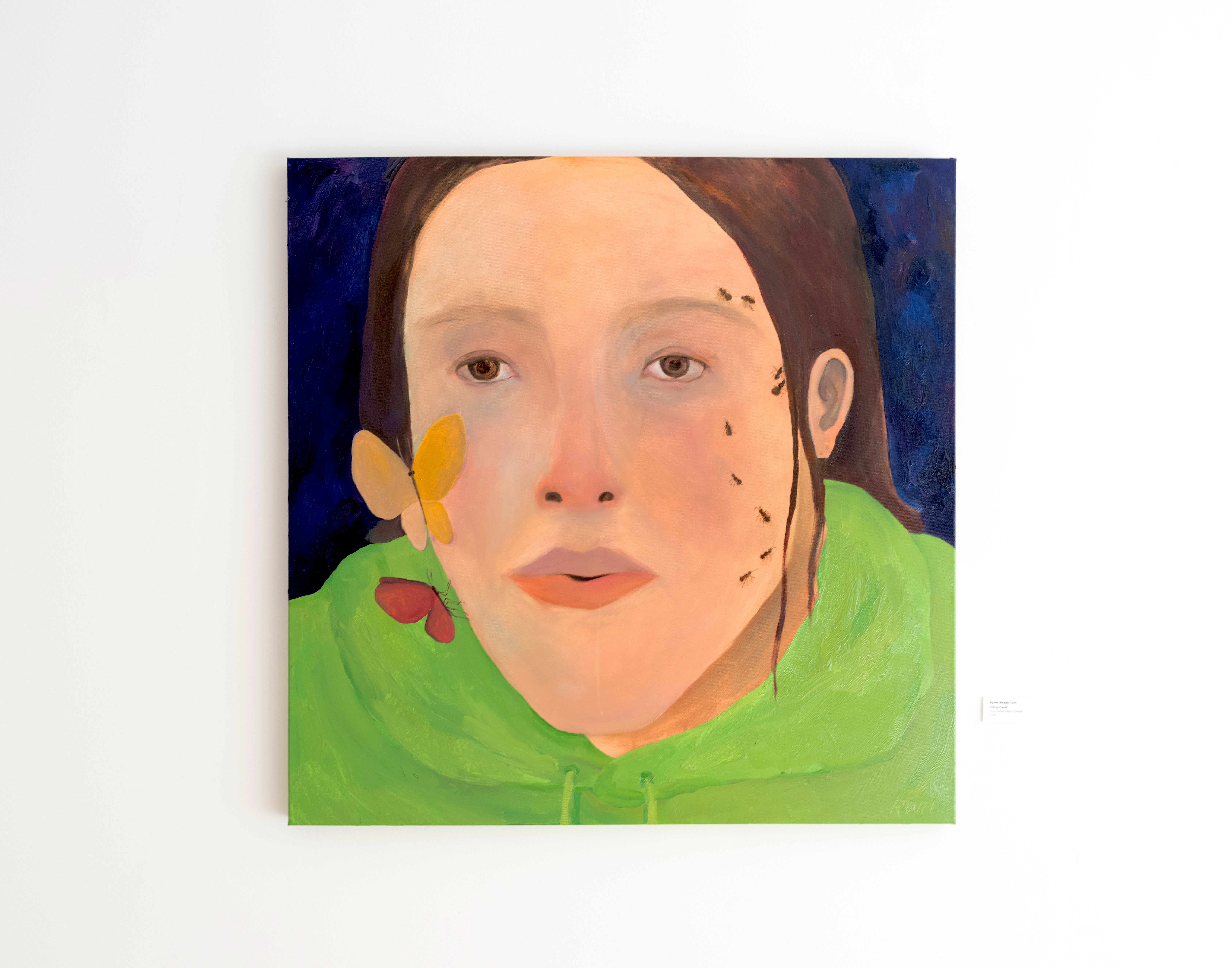 On A Walk, 36x36 in. — 2024