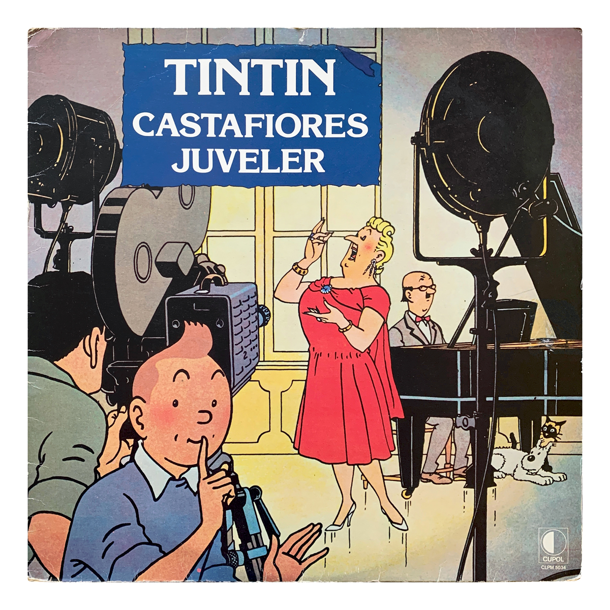 Cupol CLPM 5034 Hergé - Les Aventures de Tintin: Les Bijoux de la Castafiore Tomas Bolme | Åke Lindström | Kerstin Dellert | Bernt Callenbo | Lars Edström | Hans Ernback | Jan Nygren | Bert-Åke Varg | Öllegård Wellton