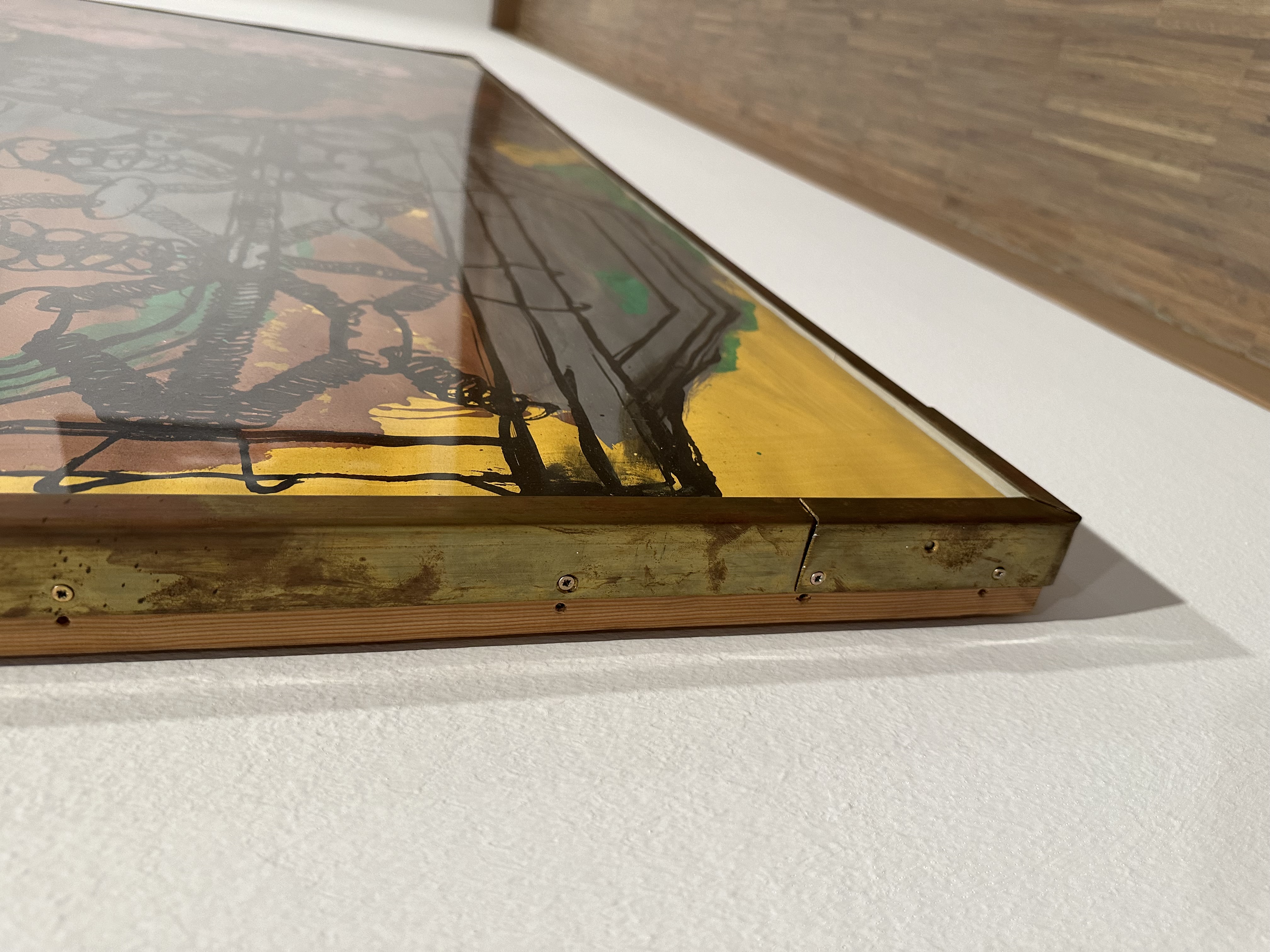 Bruno Gironcoli: Porträt eines ehemaligen Schatzes, 1989. Bruno Gironcoli – Toni Schmale, Albertina Modern, 03.04.-28.07.2024. Snapshot Gianna Virginia Prein.