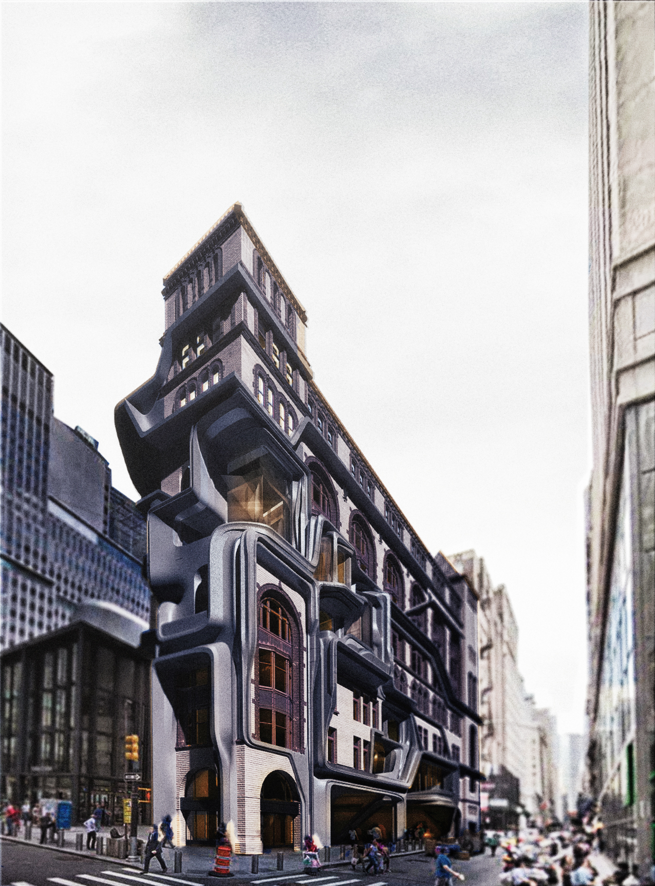 Rendering Street Perspective