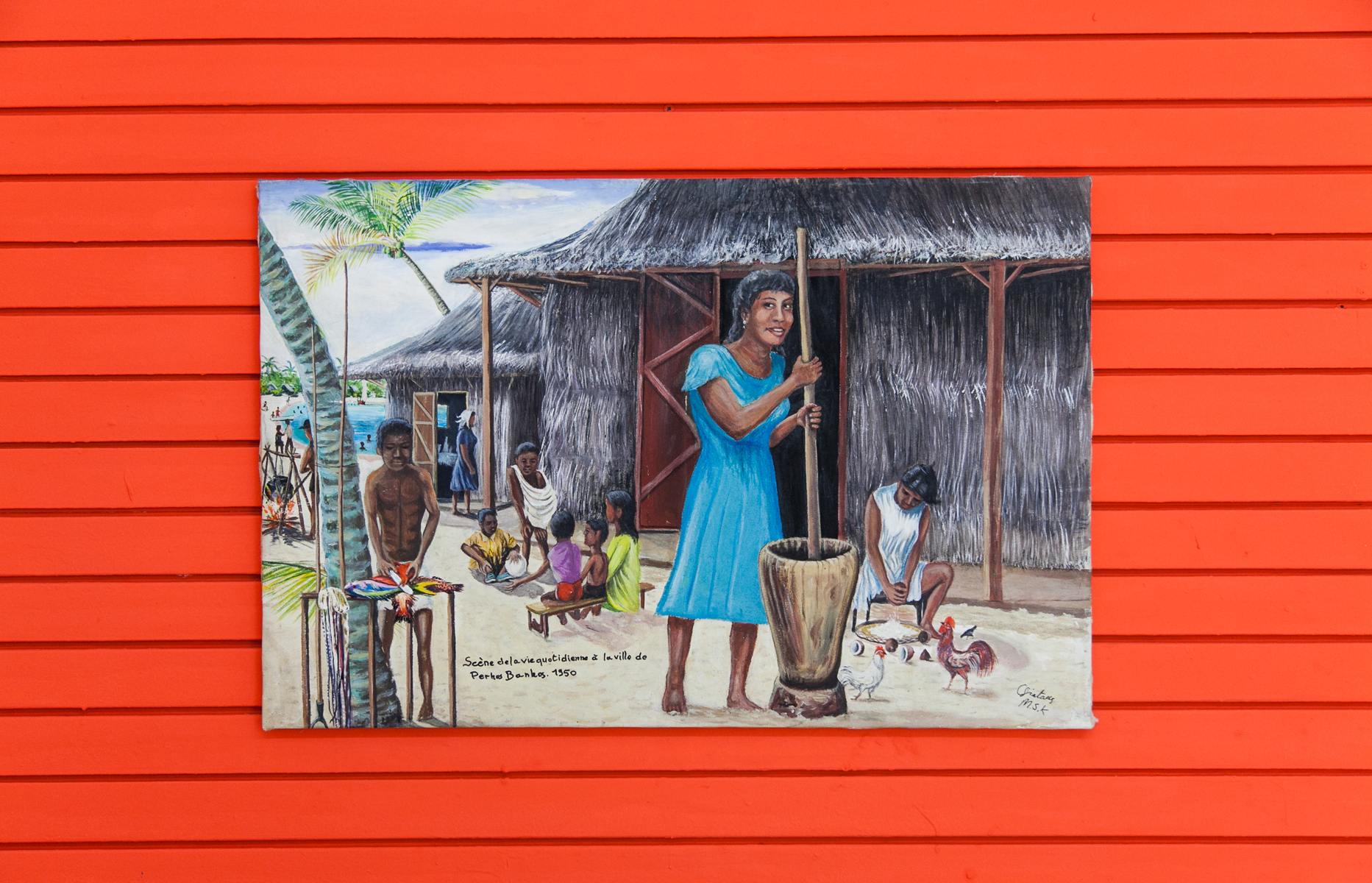 Clement Siatous, installation view, The Chagos Embassy of Puerto Rico, Embajada, San Juan