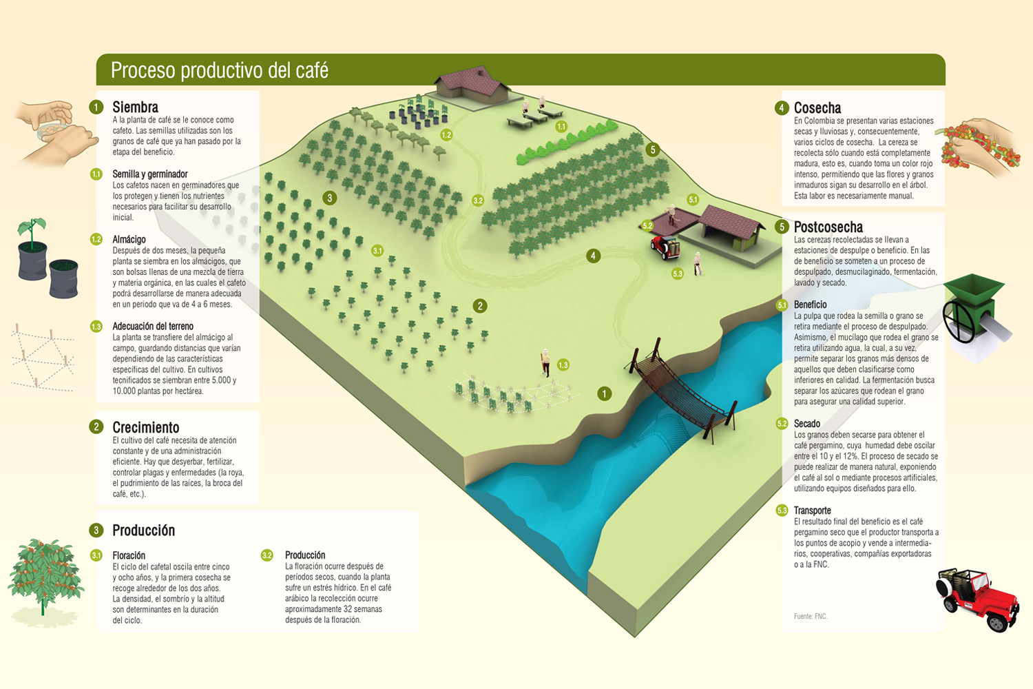 2007/ Infographie "L'histoire de la marque" - Juan Valdez