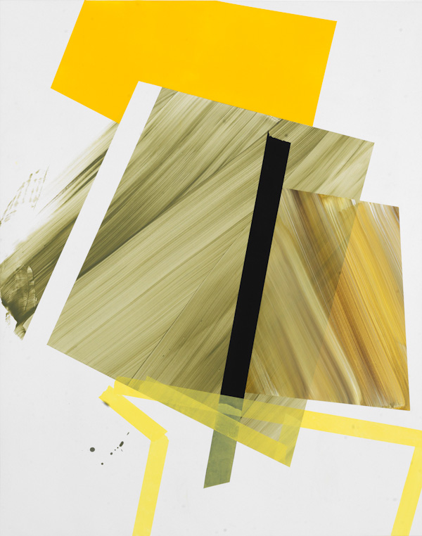 Untitled, acrylic on board, 60" x 47", 152 x 120cm 