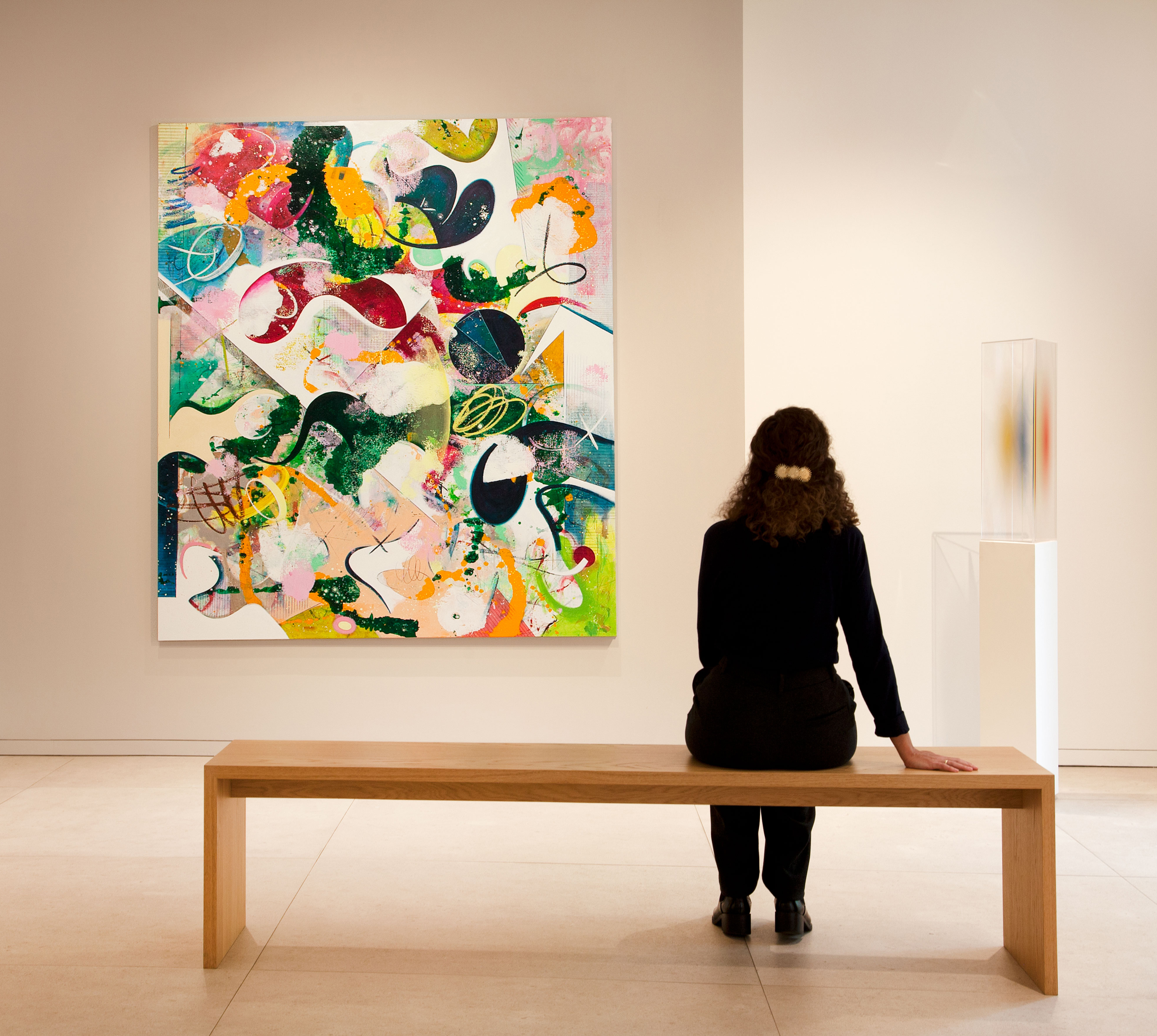 Paraíso #29, 2025. 207x181 cm. Oil on canvas