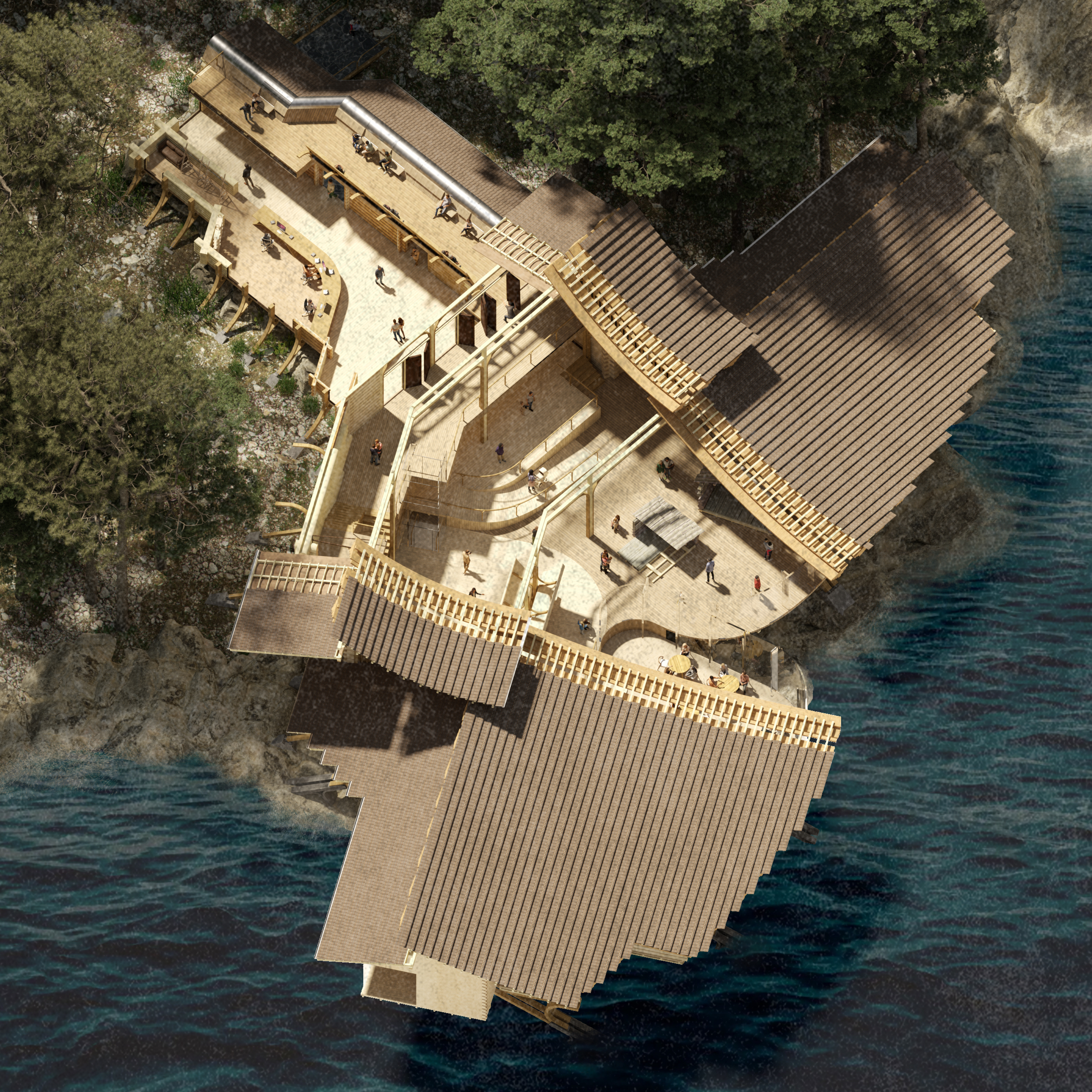 A Museum for the Restoration and Reuse of Finnish Log Structures