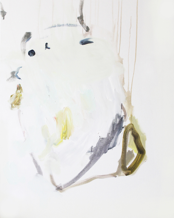 Totoro [fantôme], 2016gouache sur toile, 100 x 80 cmCollection privée