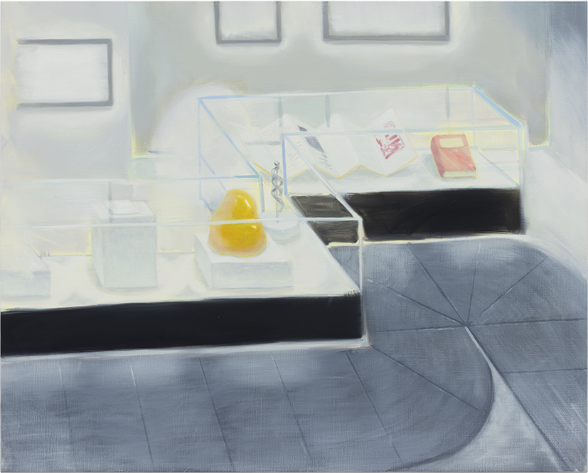 냉장고 전시를 위한 사전답사, 2019, oil on canvas, 130×162cm