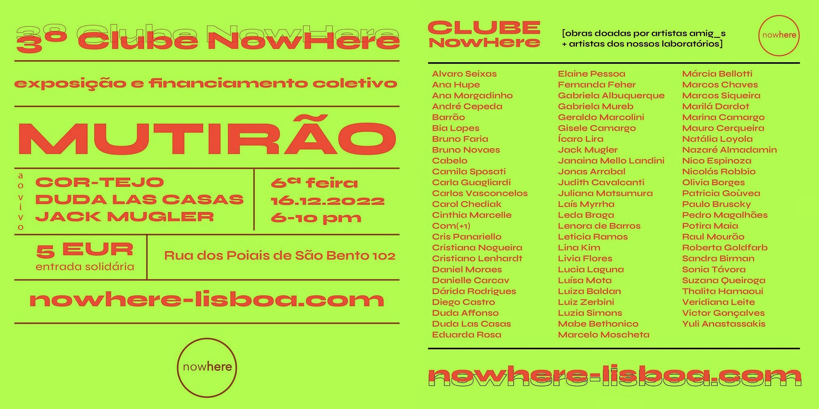 2022 | NowHere | Lisboa | Portugal