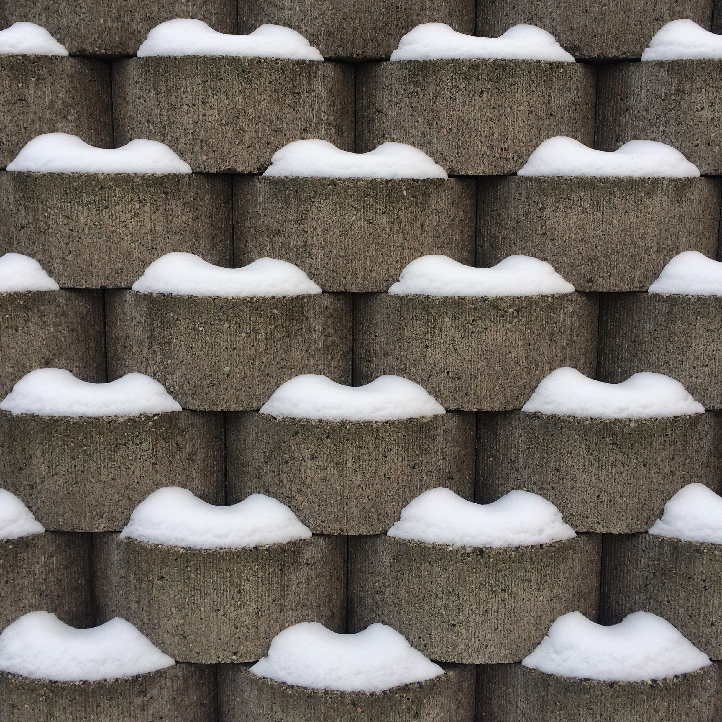 Snow drifts, Bryn Mawr