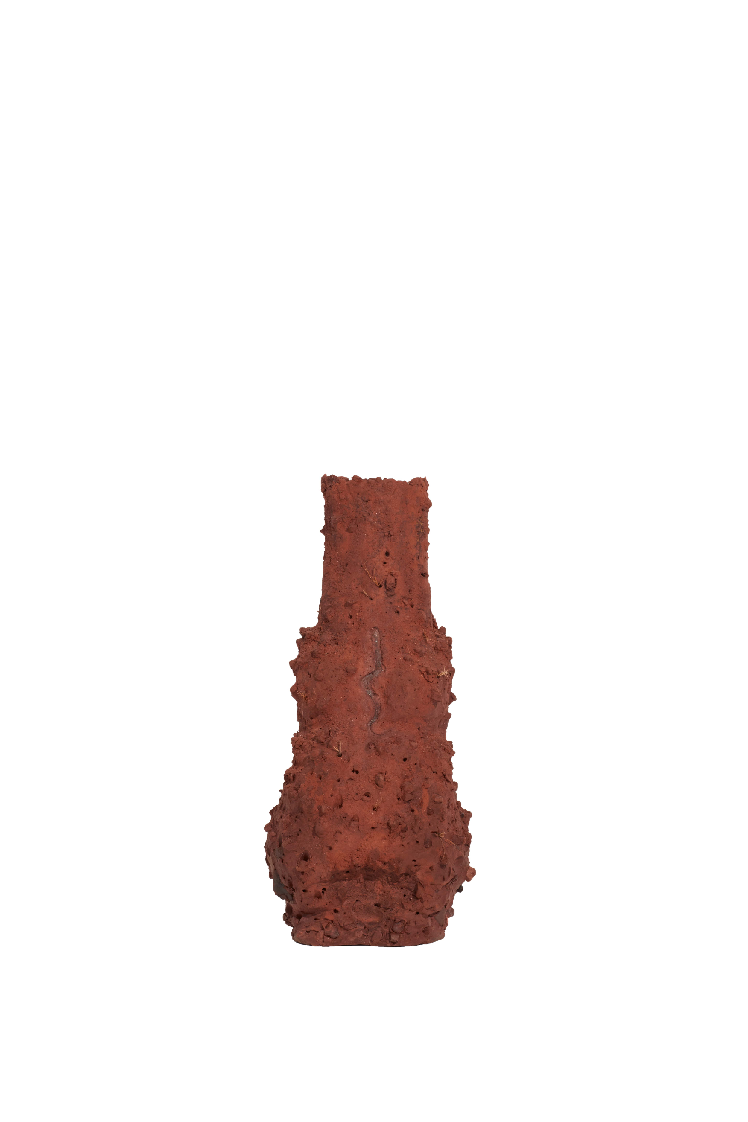 Let Stories Happen to You I & II, 2021, Wildclay and snakes, 47 × 17 cm