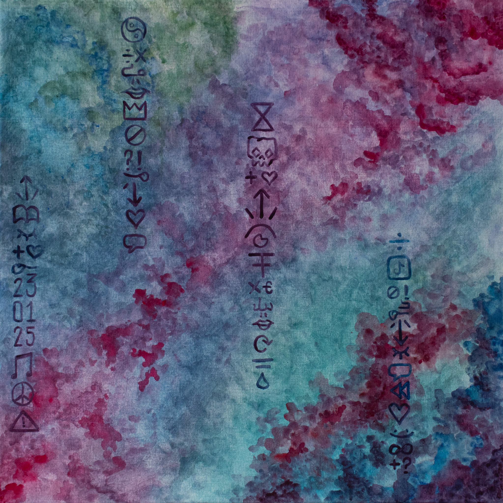 23.01.25. - Watercolour on canvas