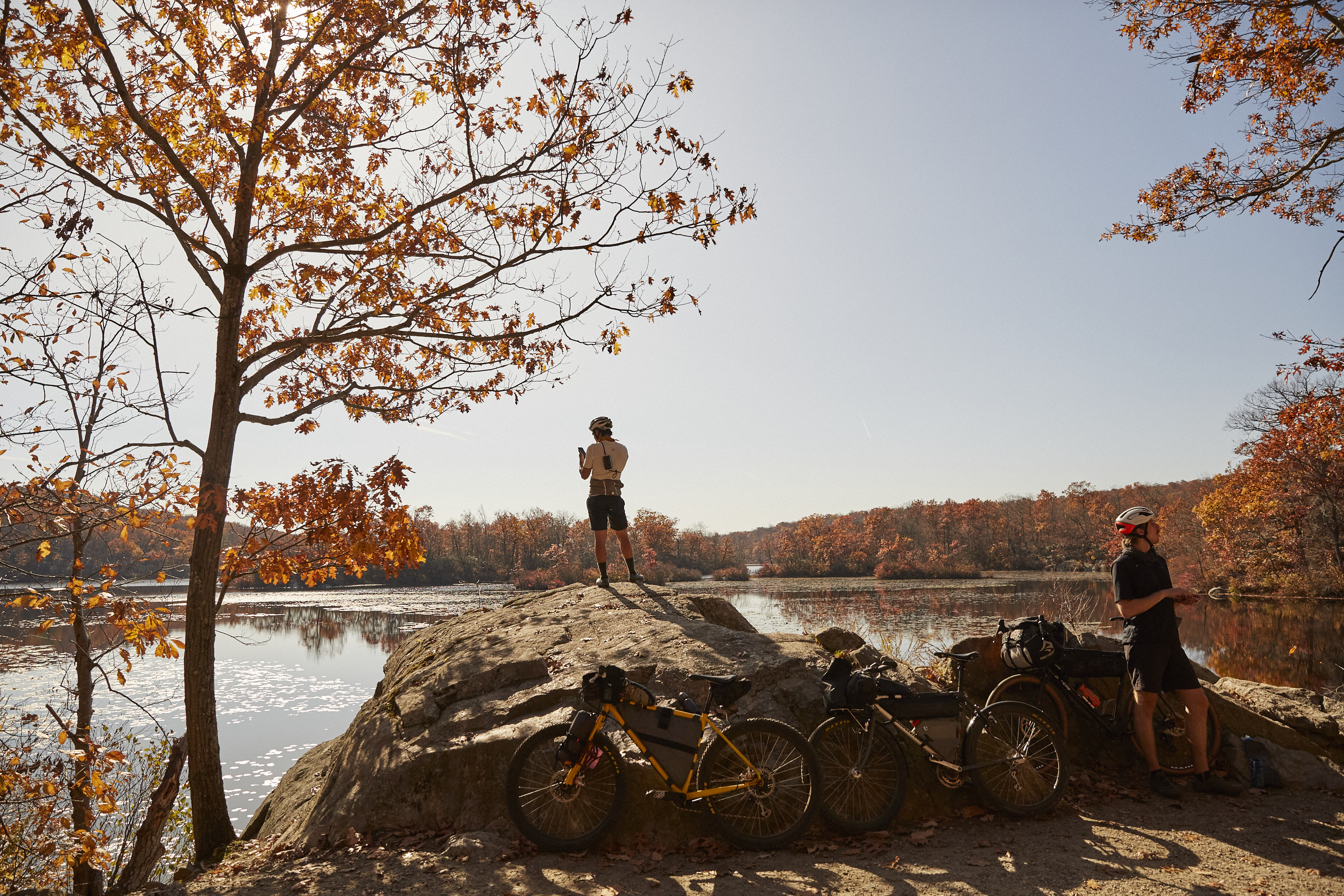 Northern tip of Ramapo lake