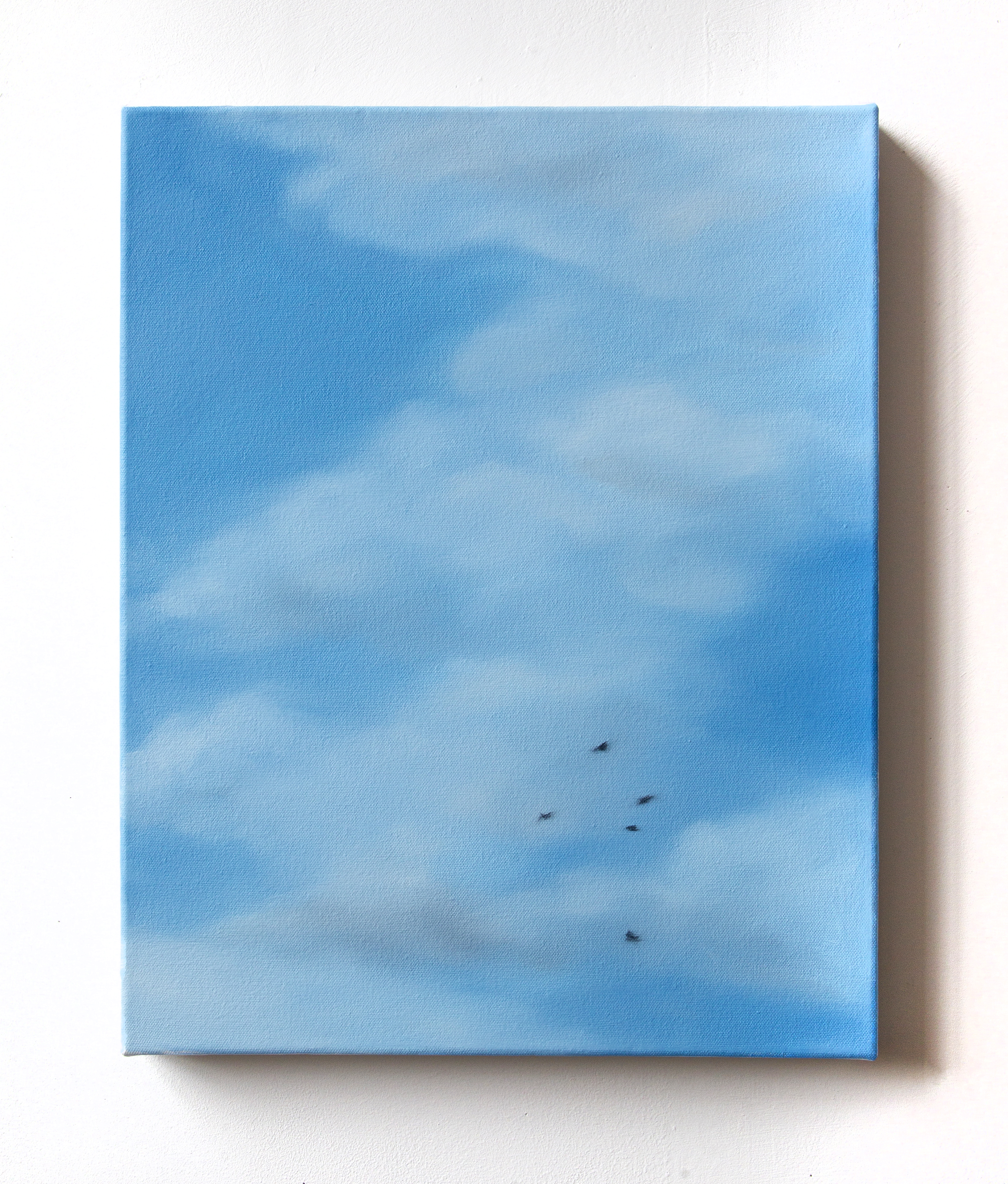 There From the Folly, 2021, 20"x16". Oil on canvas