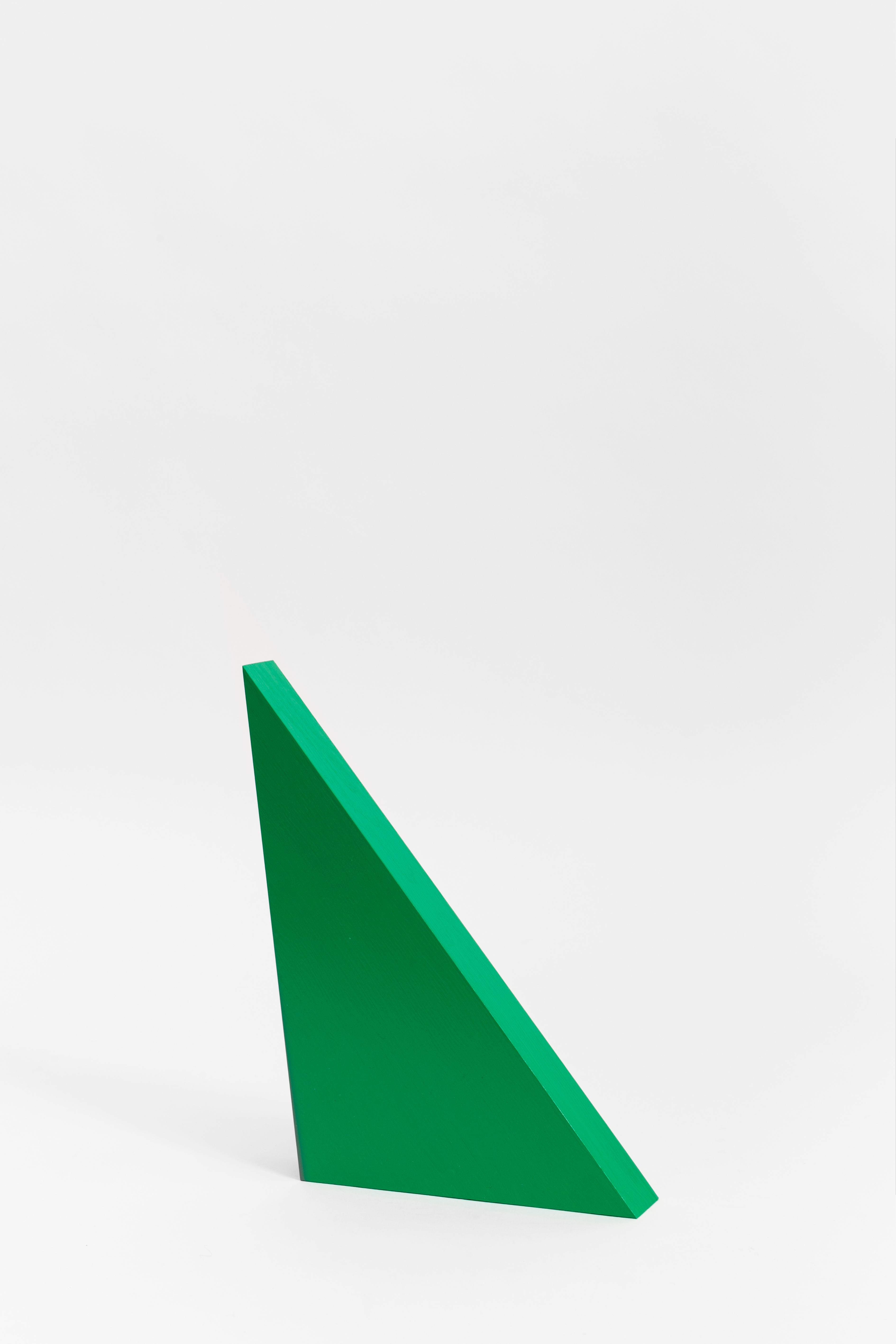 Triangle 05, painted wood, 2020