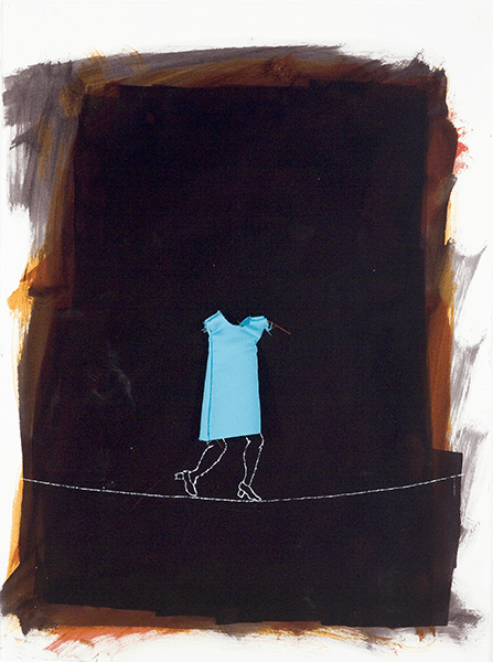 Rope Walker — 91 x 63 cm Mixed Media on Paper (2006)