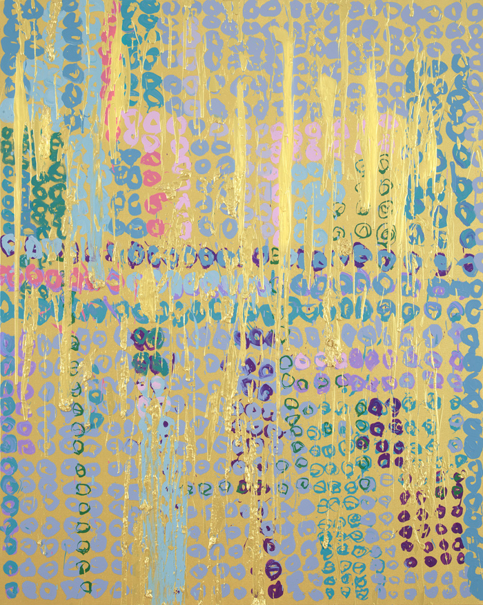 Love Letter #6, 2018, acrylic on canvas, 60 x 48 in