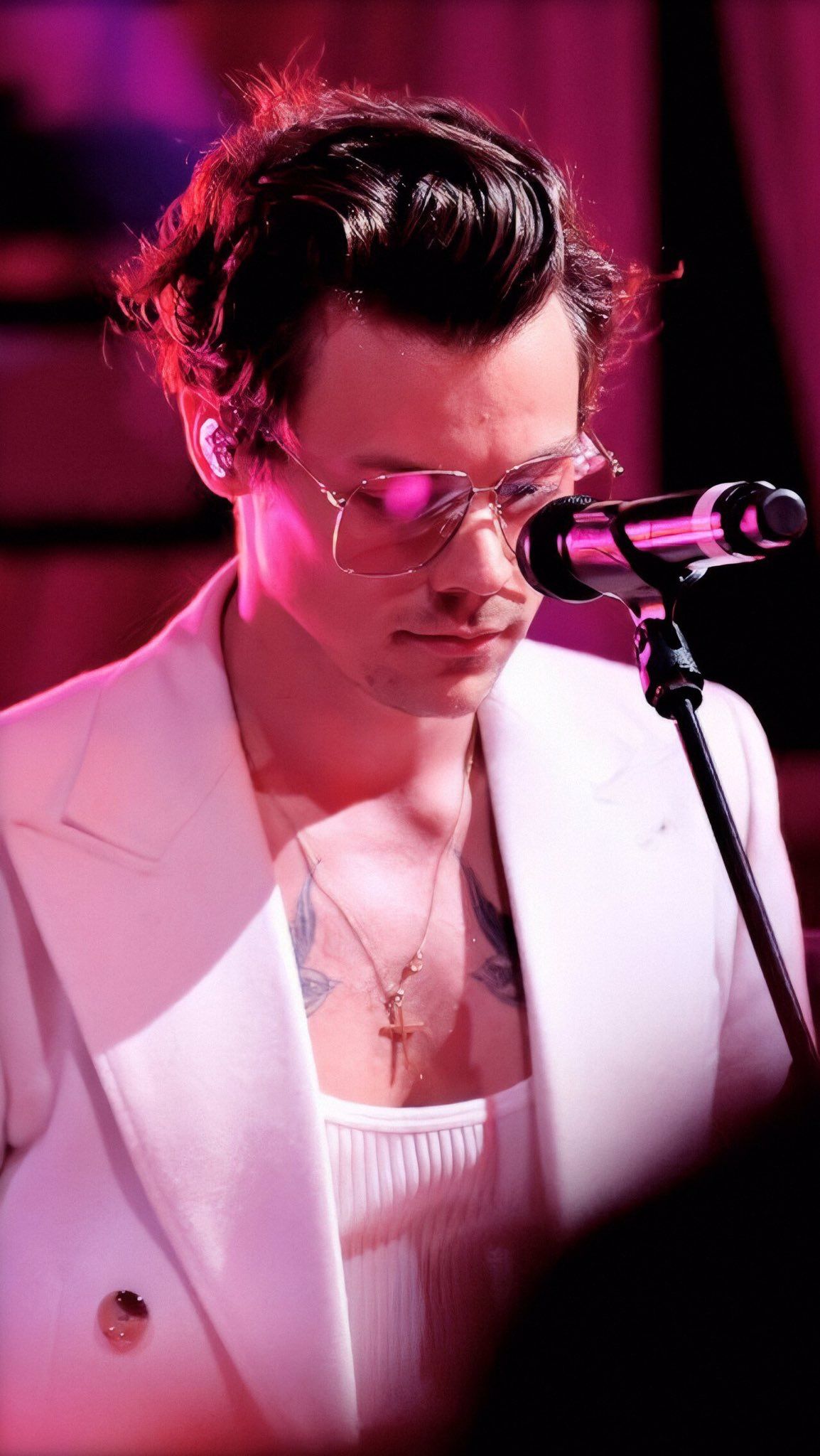 Harry Styles at Gucci Afterparty, Rome