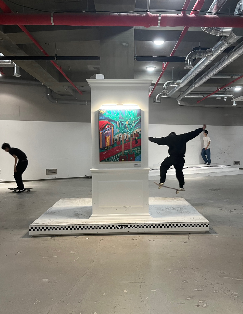 반스 협업 작품 ©헤르시