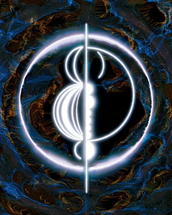 The Making or Being Of #7 (The Way of the Ghost)2022Light drawing and tampered negative, archival pigment print, 40 x 32 inches