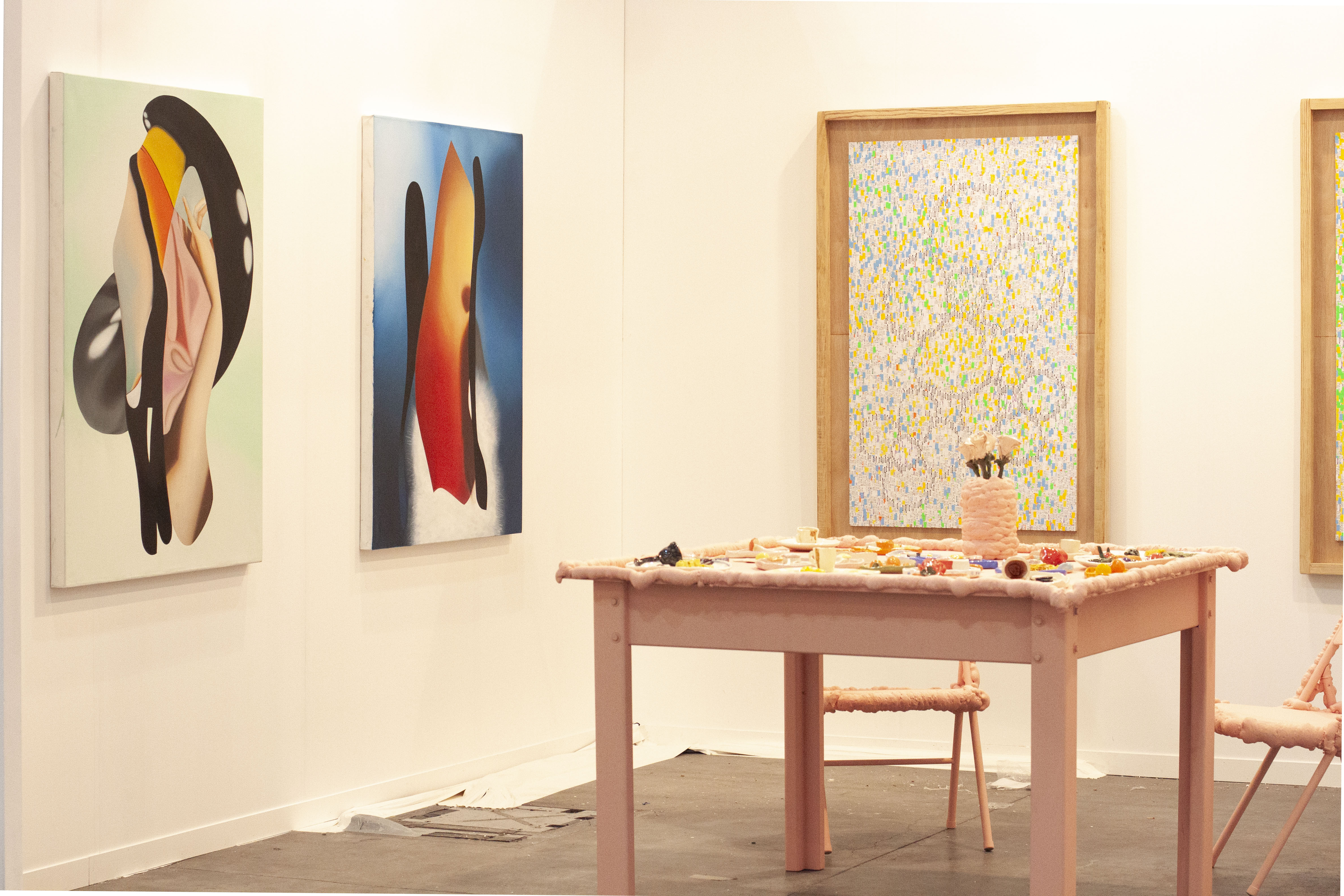 JO-HS booth Zona MACO, 2023, Mexico City.