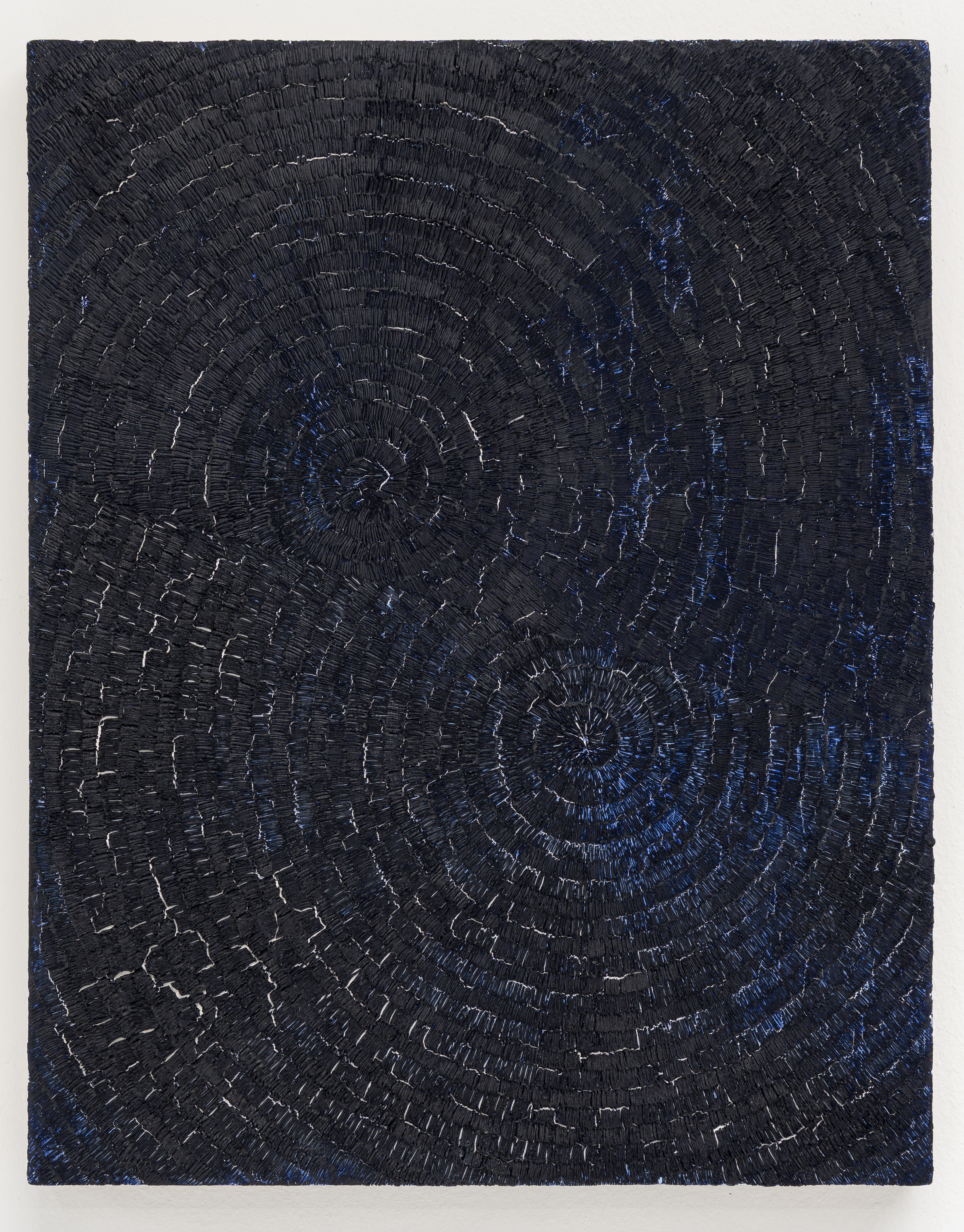 Die Augen meiner Haut, 47cm x 37cm Oil, Pigment & Wax on Beech, 2024