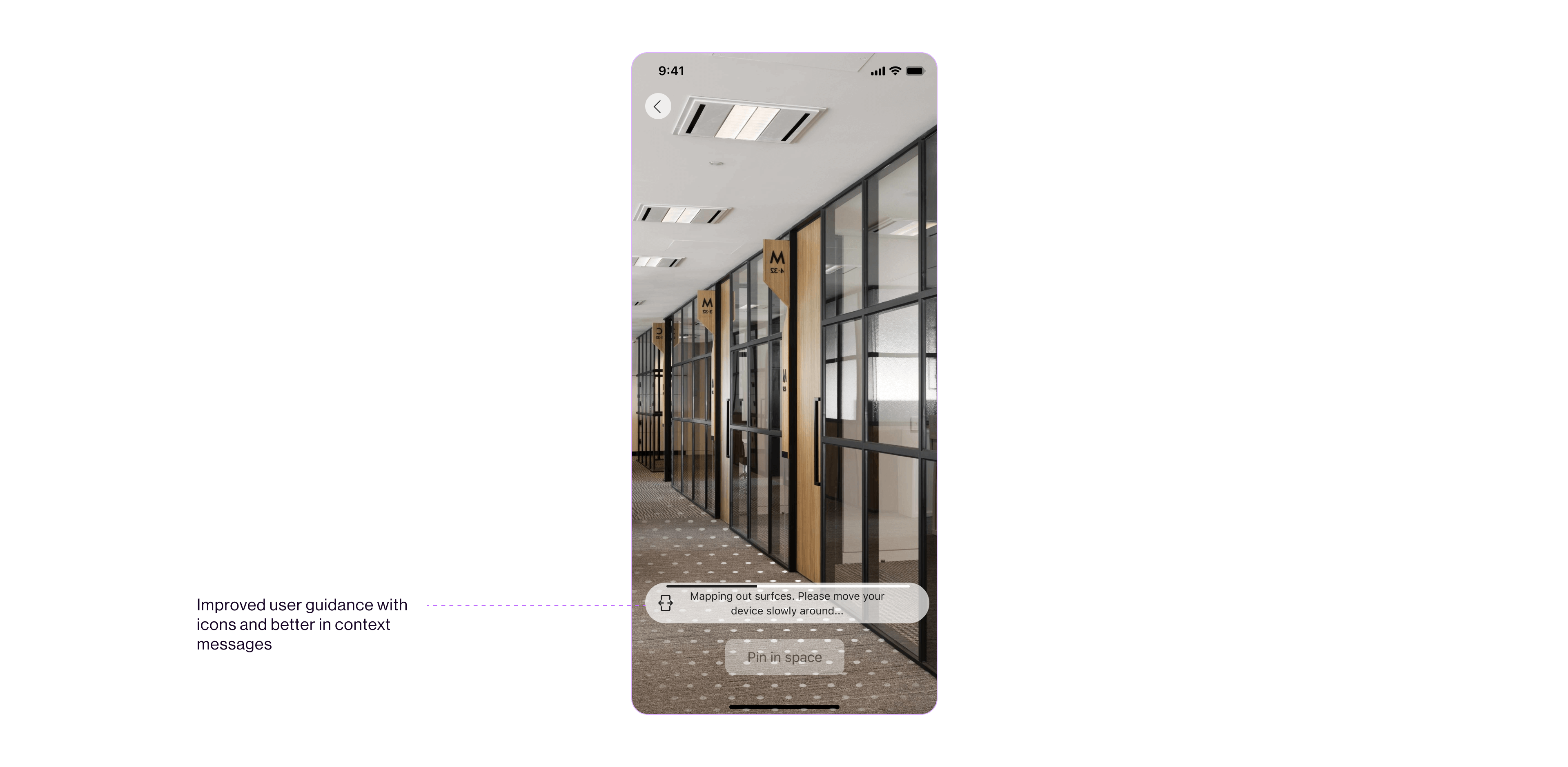 Improved help banners with richer text and icons.