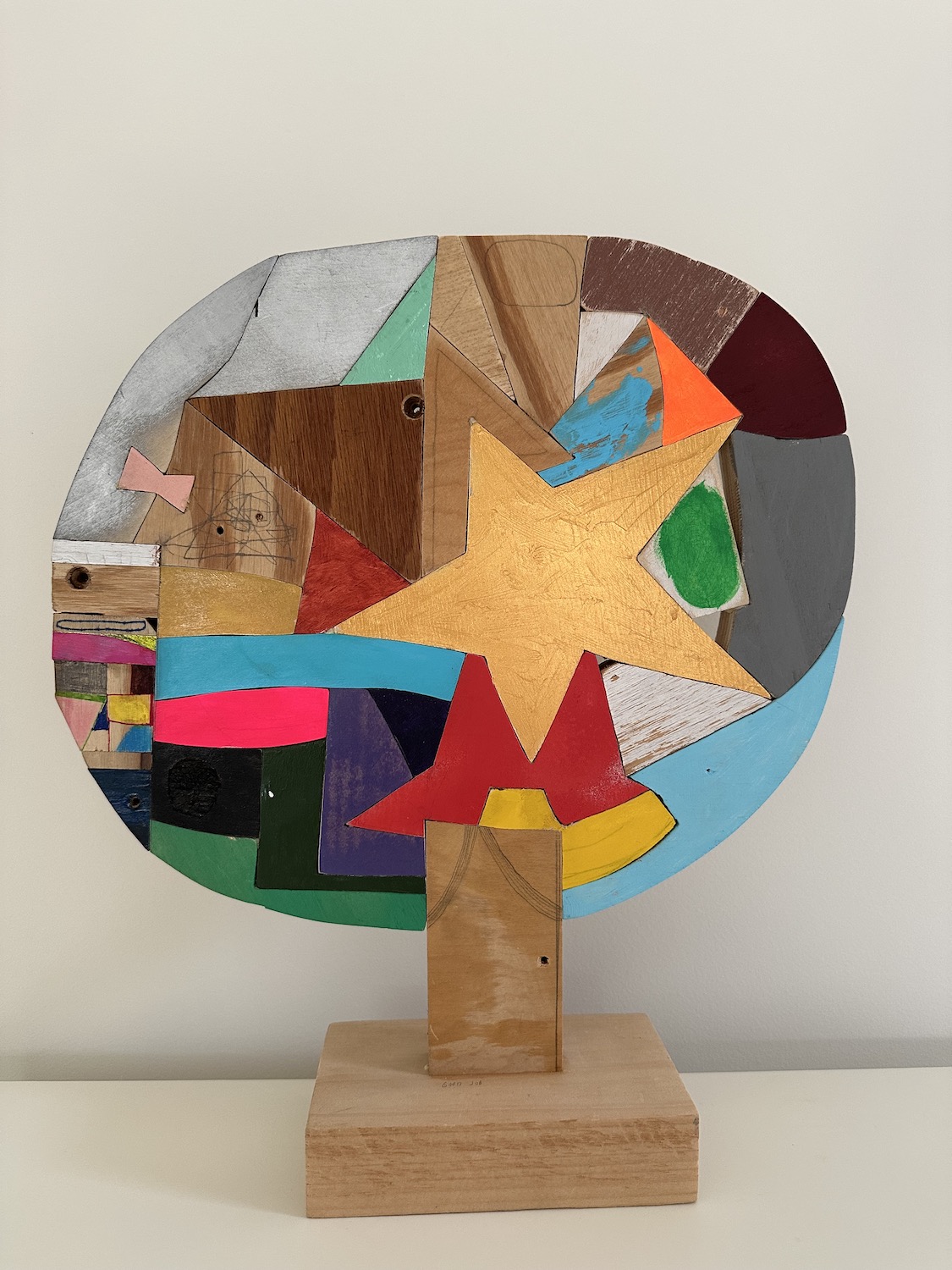 Damien Hoar de Galvan, good job, 2024, 14.25 x 12.5 x 3.5 in. (sold)