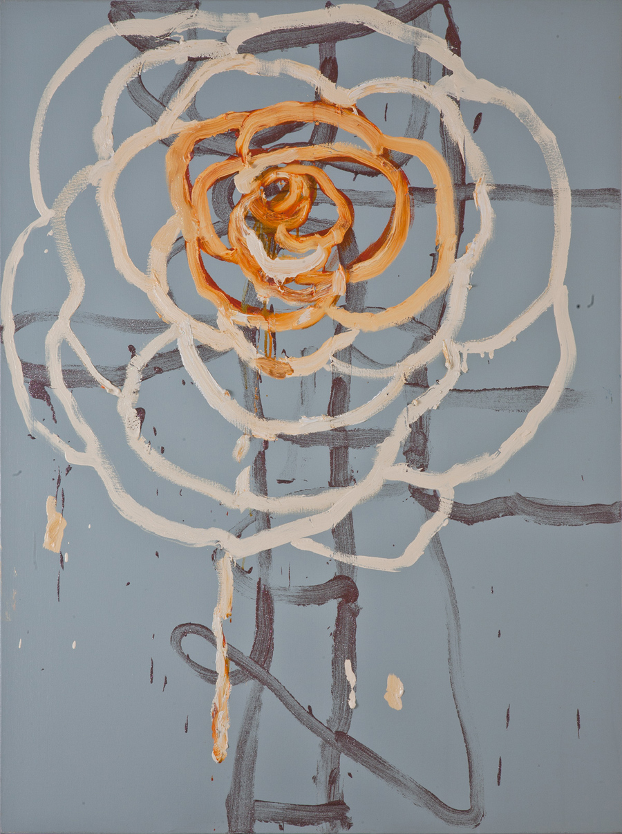 Moving Target, 2014, oil on canvas, 48x36in