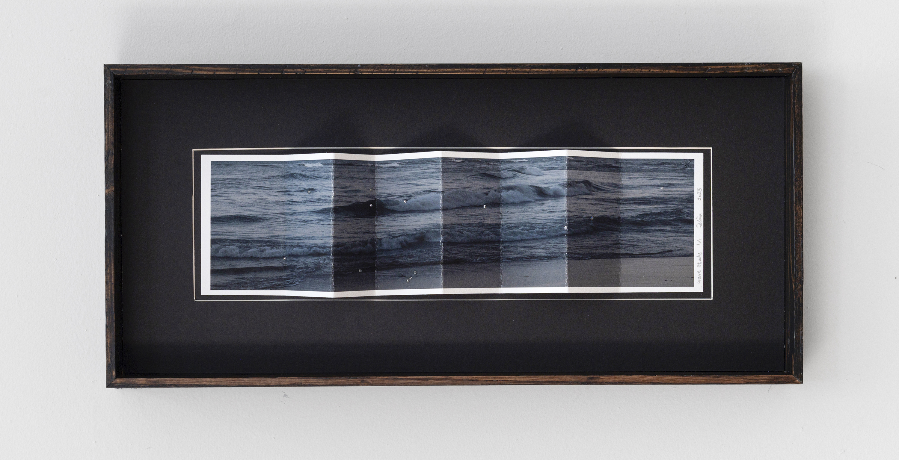 wave study, 10.5 x 8.5 x 1.75 inches