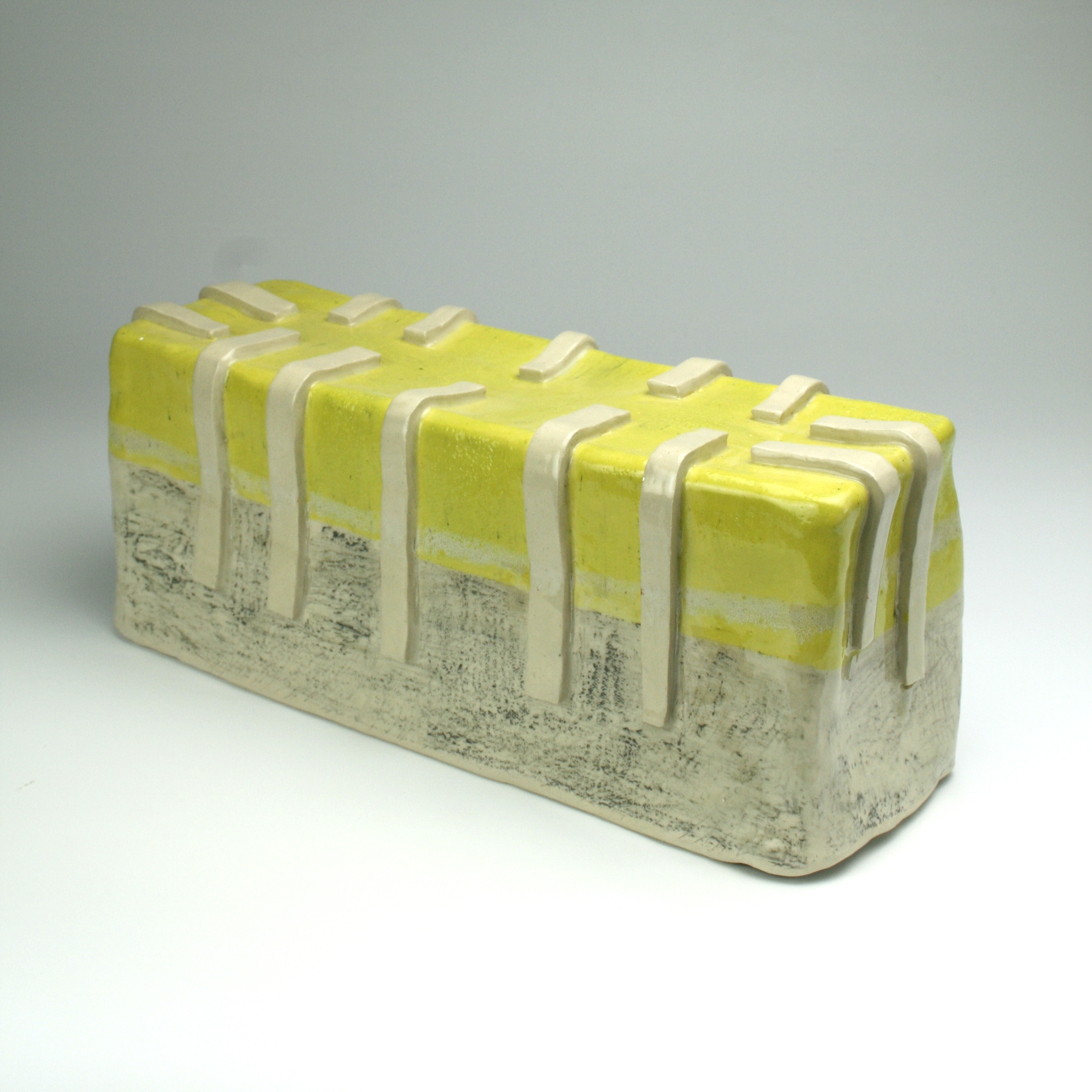 Fast Food Loaf, 6 x 14 x 7 inches, porcelain