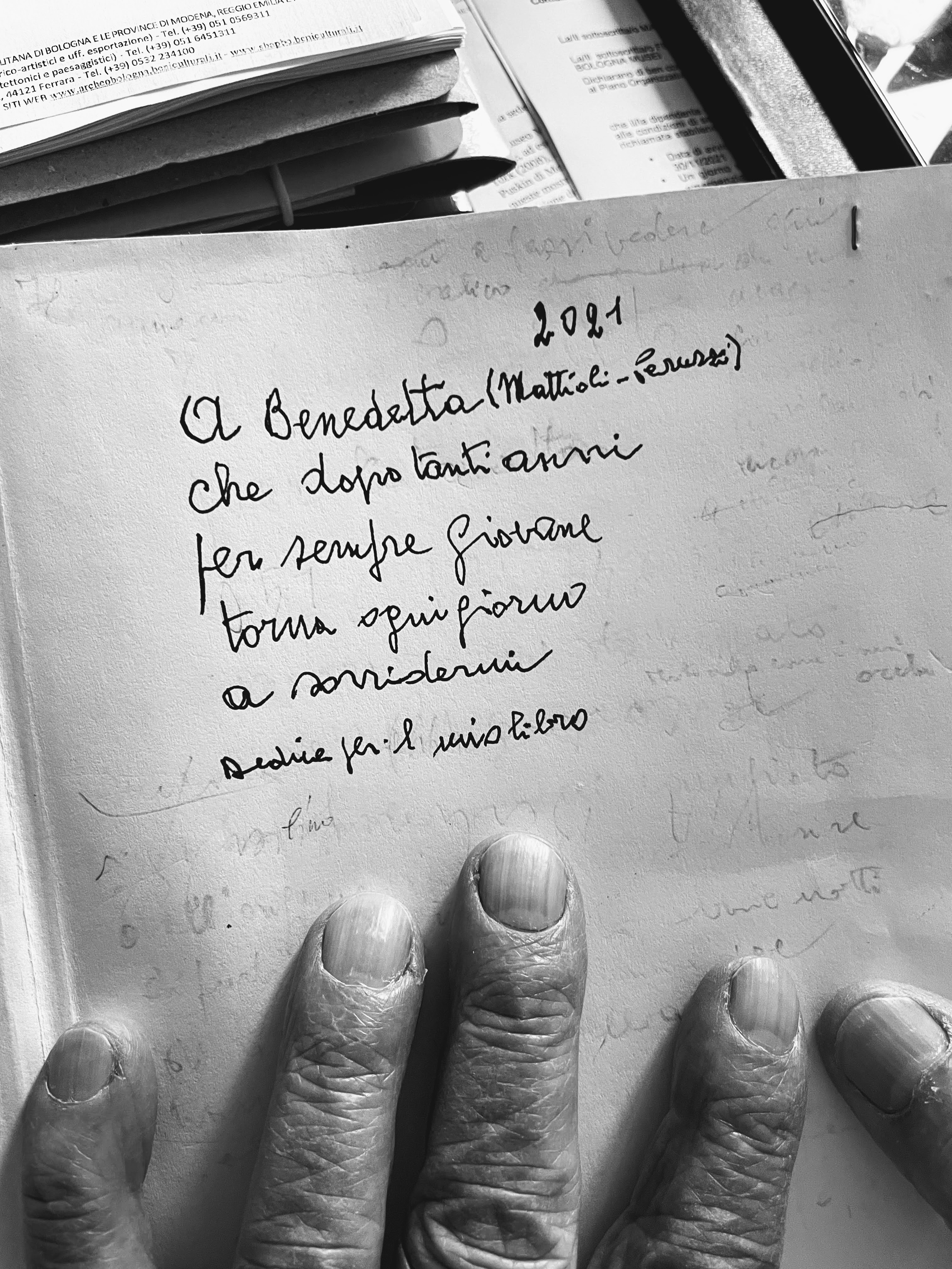 Le mani di Carlo, Bologna, MaMBO, 16-7-21