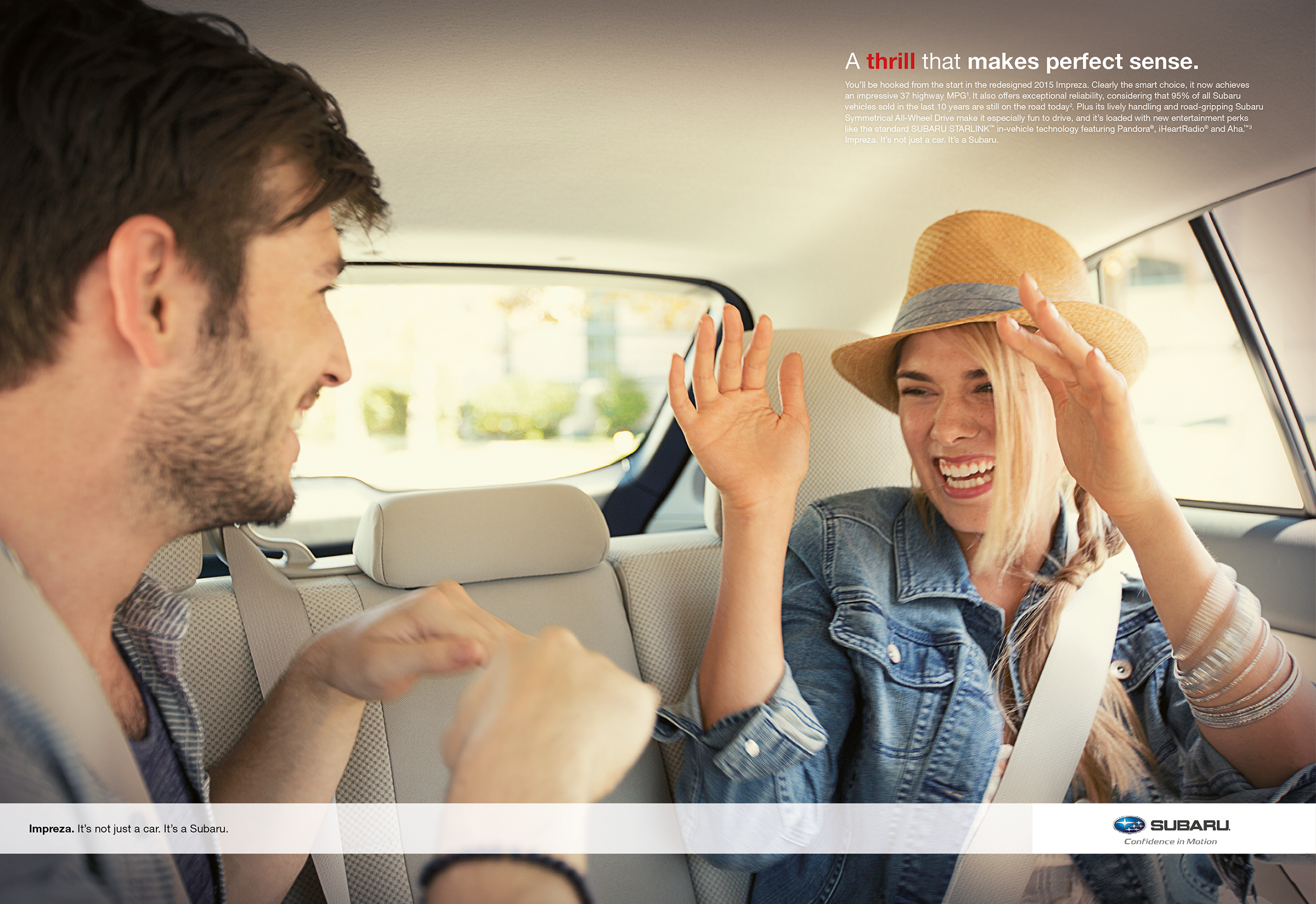 SUBARU Impreza Print Ad Campaign