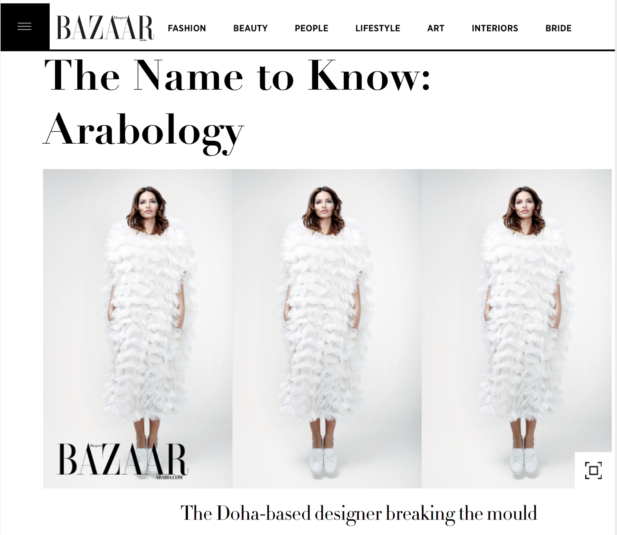 Harper's Bazaar.com 