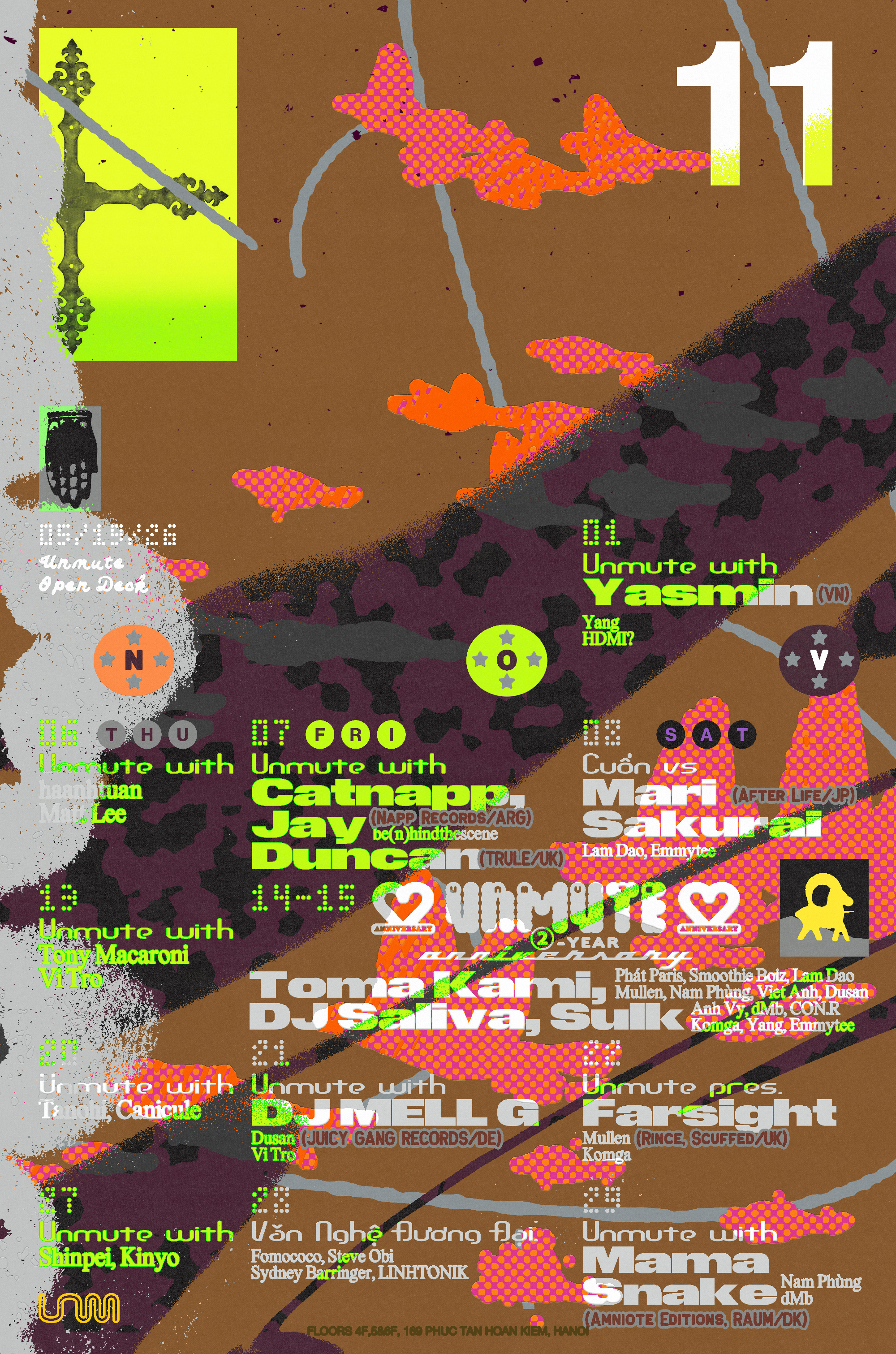 Nov Programme for Unmute, Hanoi