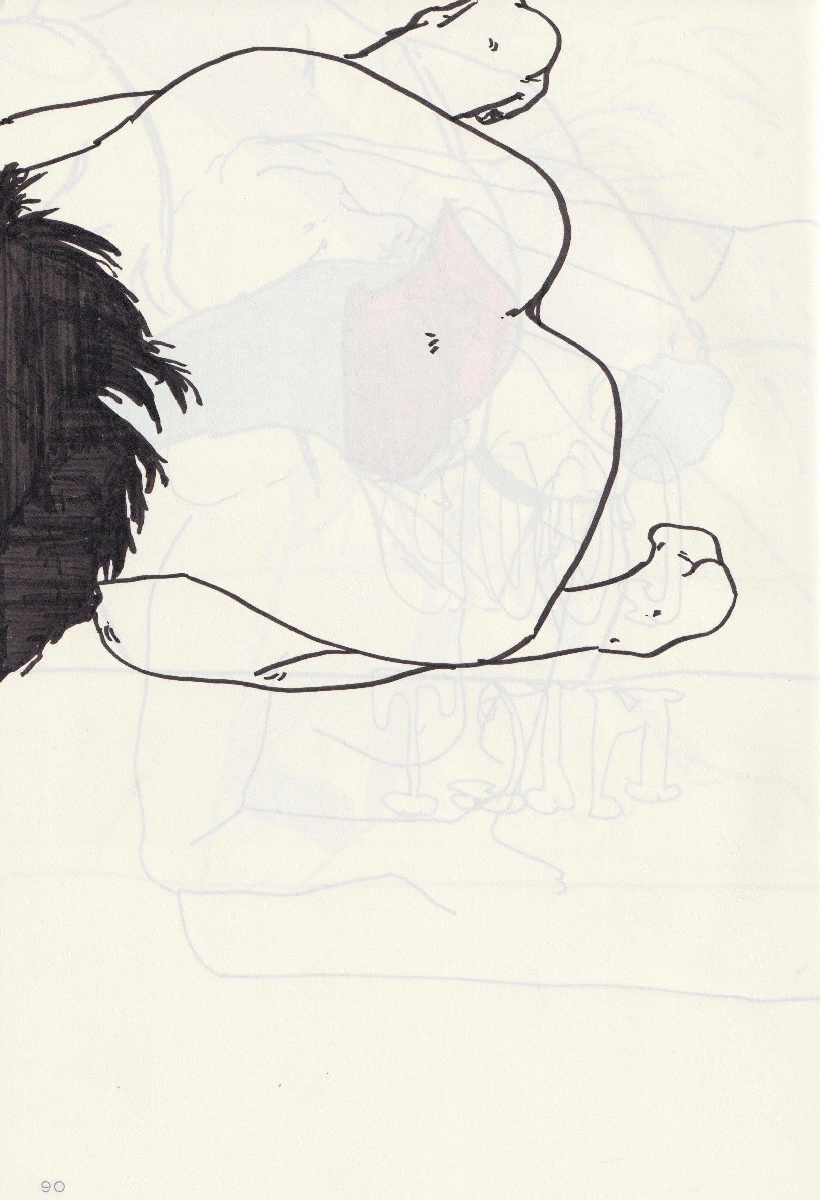 Untitled 89, 14.5x21cm, mixed media
