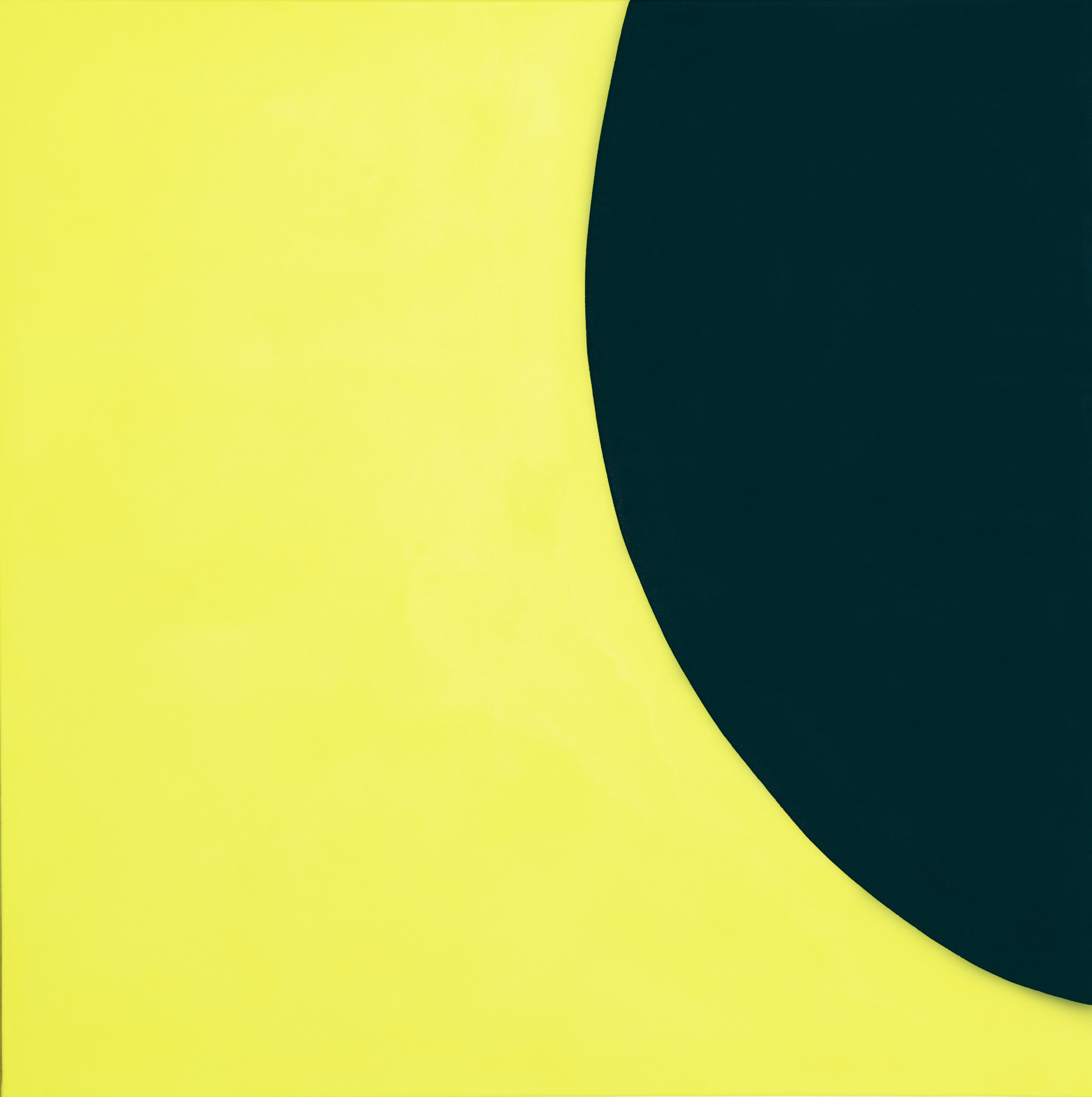 Green Pocket | 2024 | Acrylic on Shaped Canvas | 100 x 100 cm