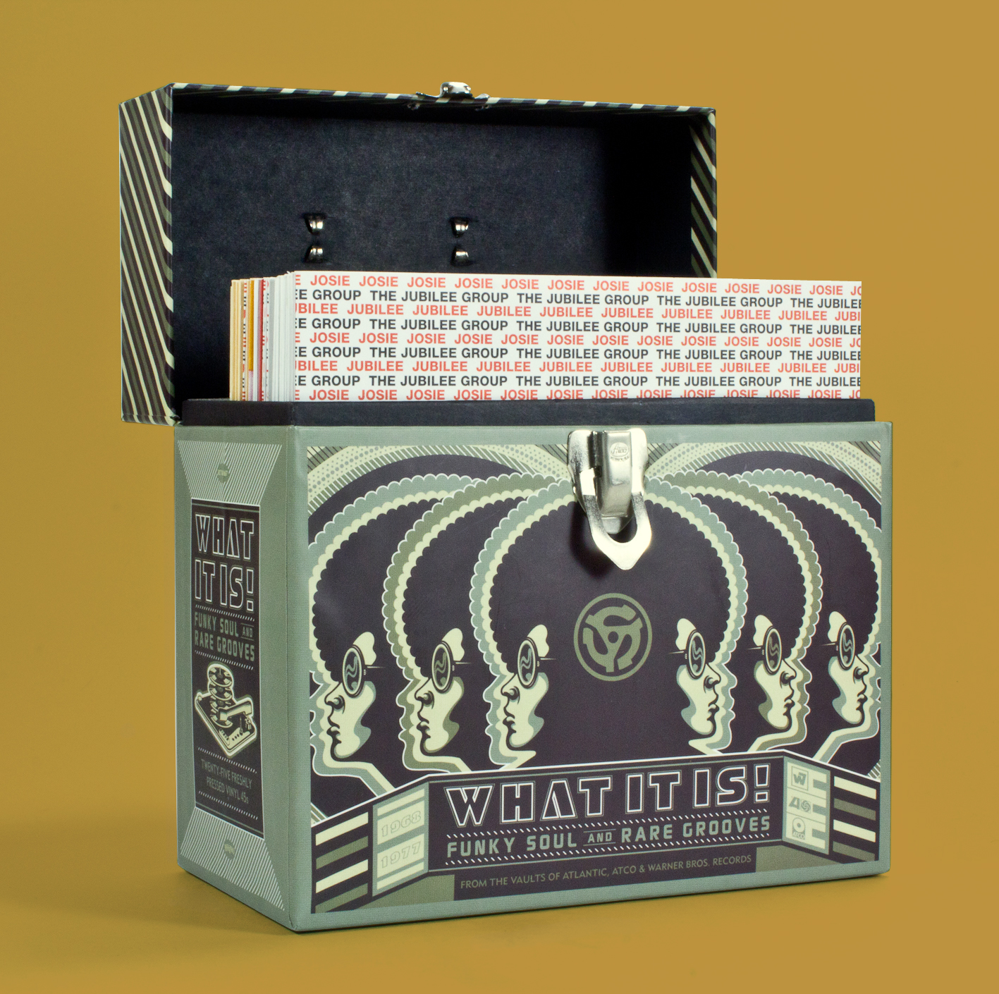 What It Is_Funky Soul and Rare Grooves_45 boxset - Phyx Design