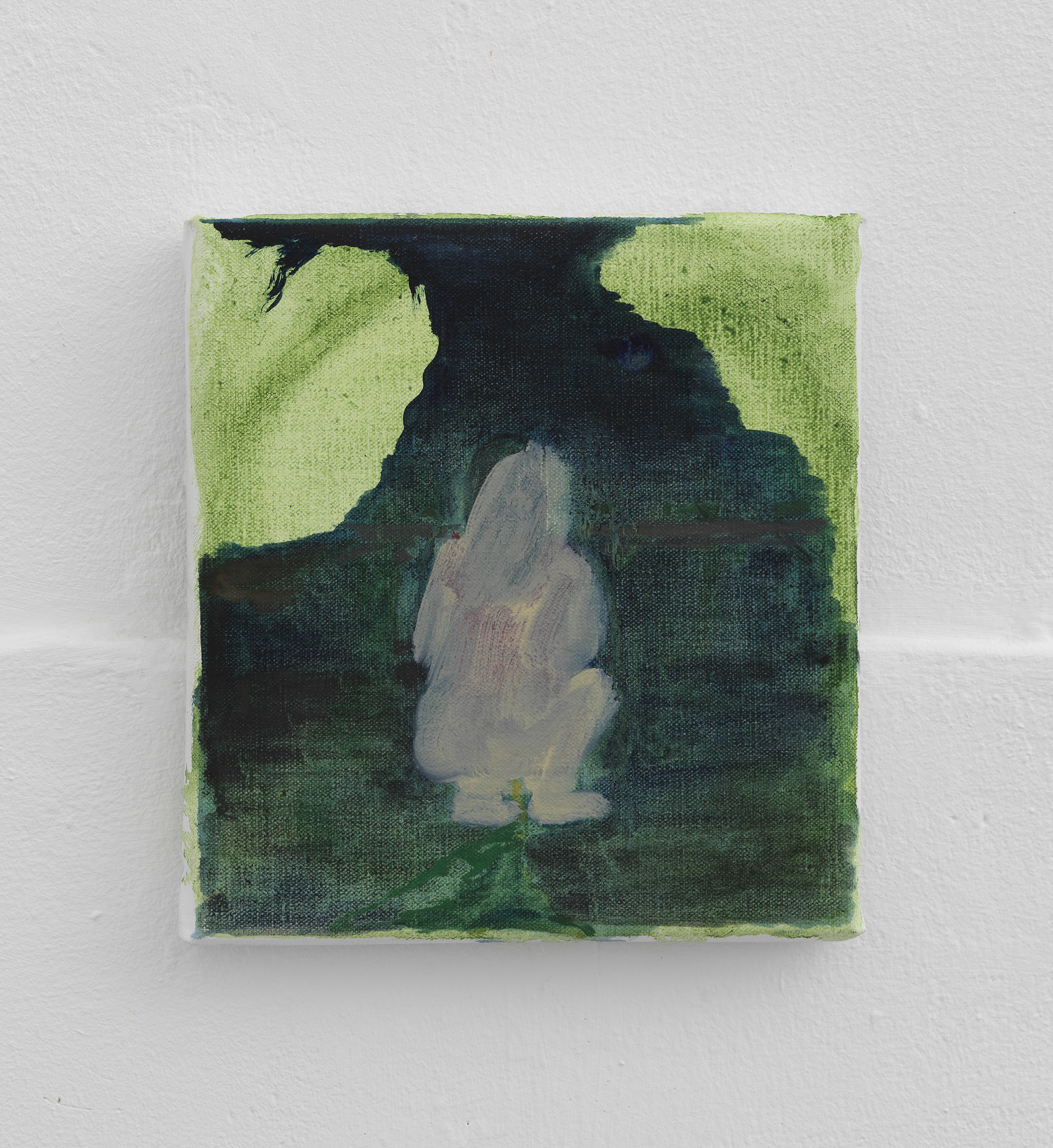 pisser, 2019, 22 x 20 cm oil on canvas